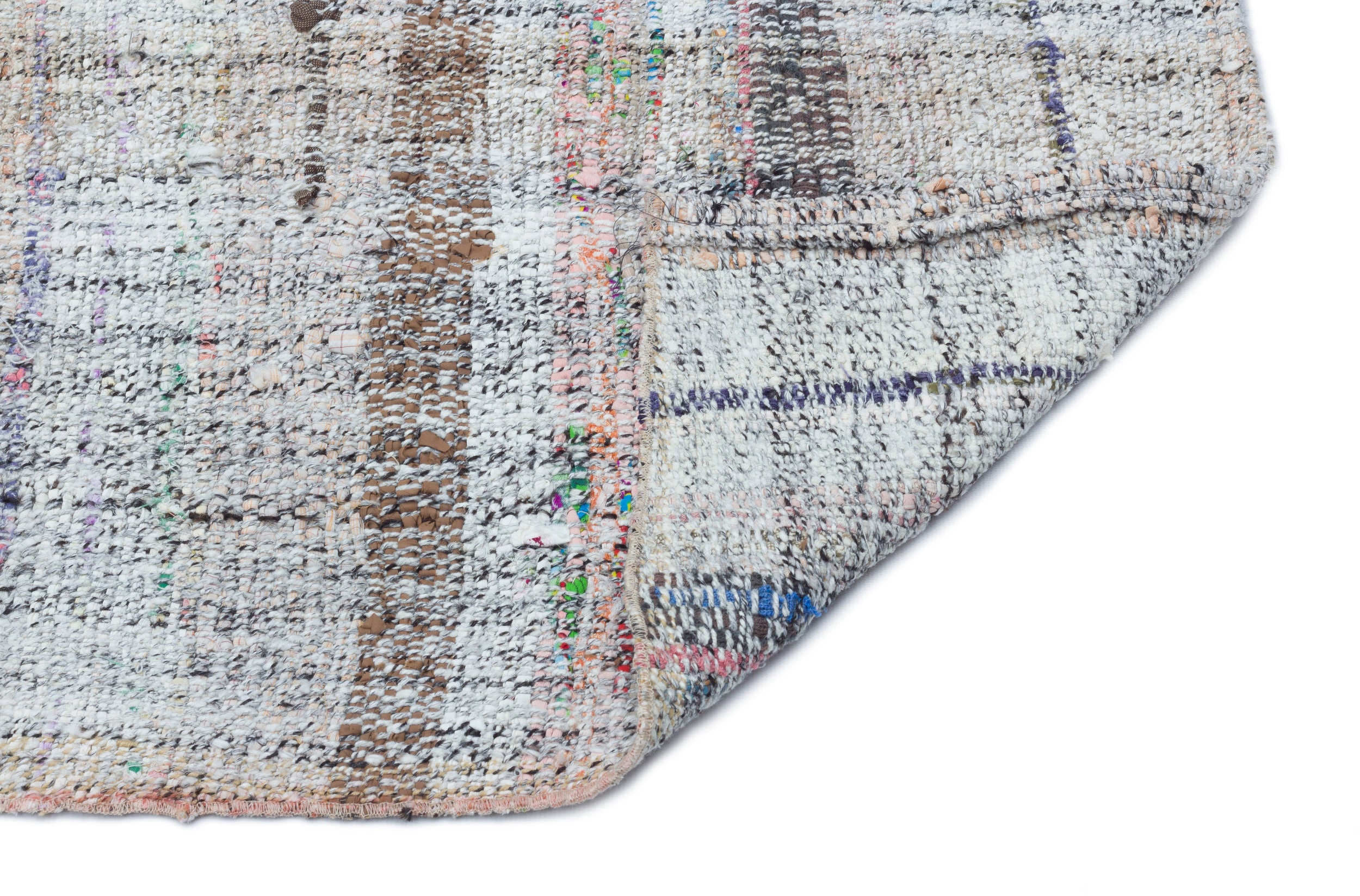 Chaput Over Dyed Kilim Rug 3'6'' x 7'12'' ft 107 x 243 cm