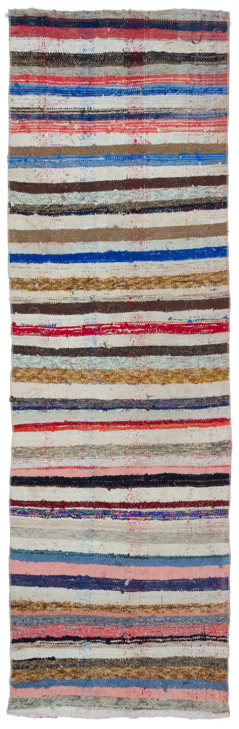 Chaput Over Dyed Kilim Rug 3'1'' x 9'5'' ft 94 x 287 cm