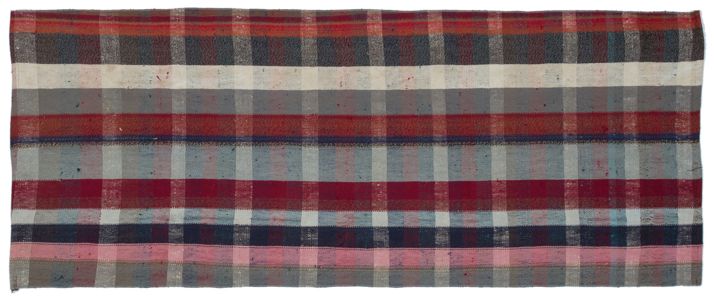 Chaput Over Dyed Kilim Rug 3'5'' x 8'7'' ft 103 x 262 cm