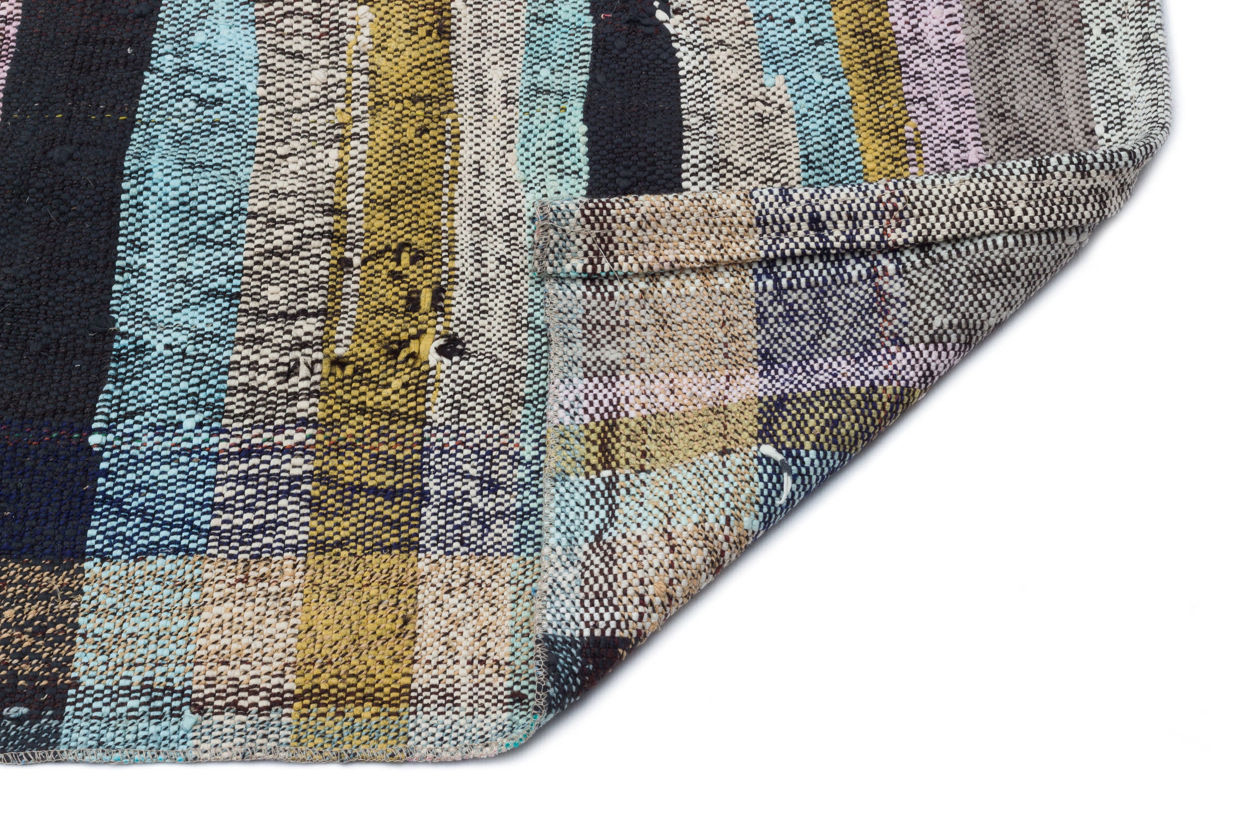 Chaput Over Dyed Kilim Rug 3'3'' x 10'3'' ft 98 x 313 cm
