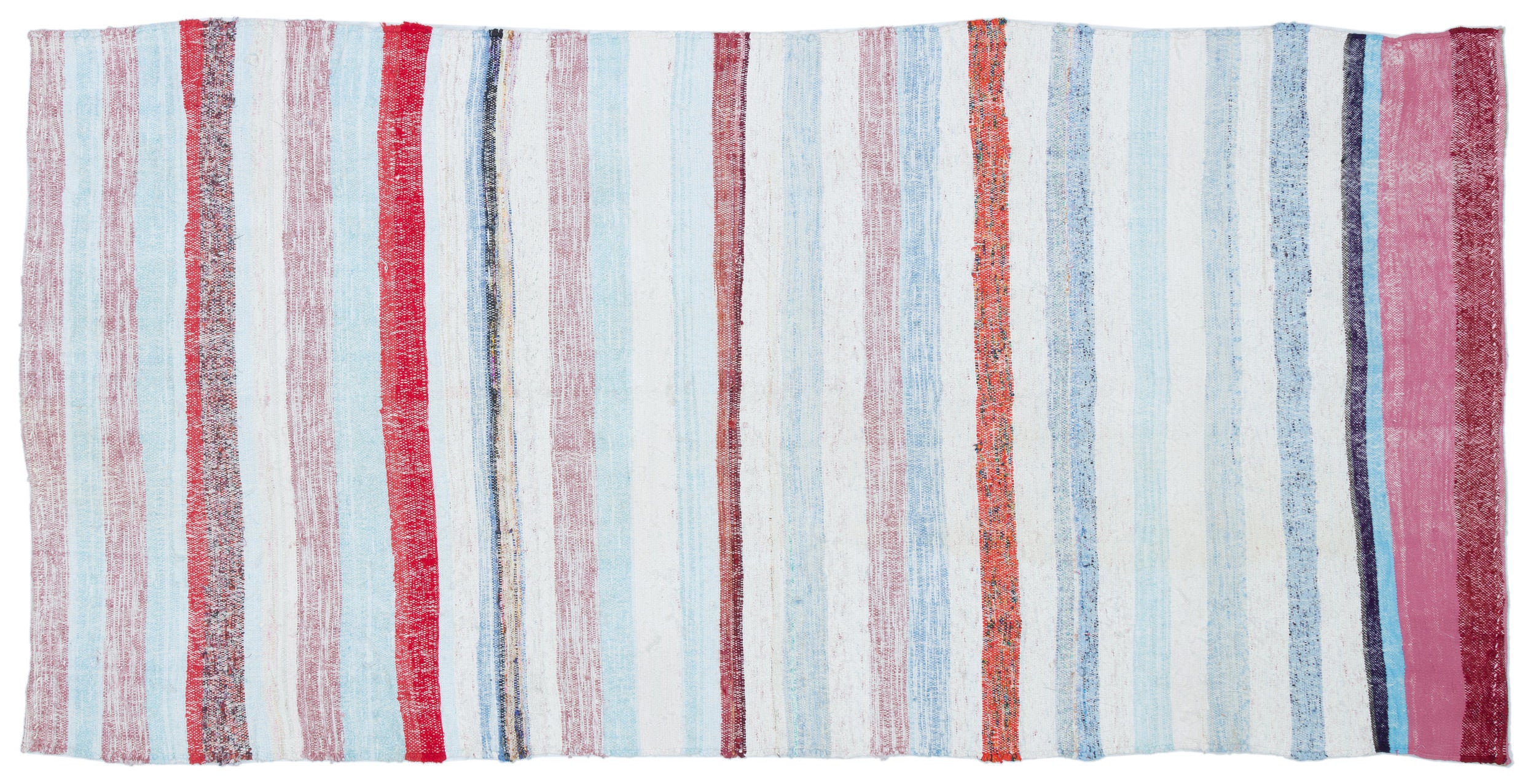 Chaput Over Dyed Kilim Rug 3'9'' x 7'7'' ft 114 x 230 cm
