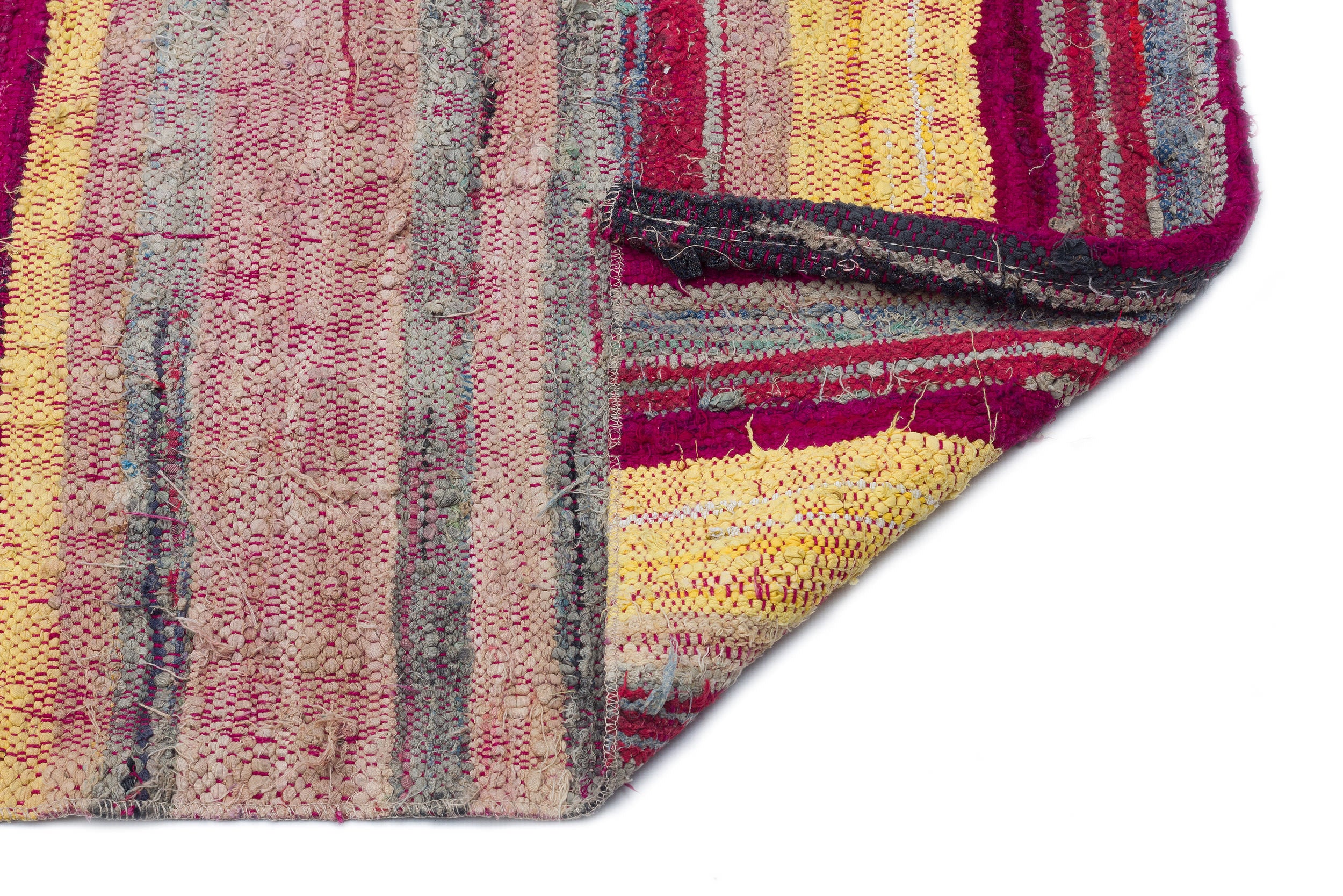 Chaput Over Dyed Kilim Rug 3'8'' x 8'4'' ft 113 x 255 cm