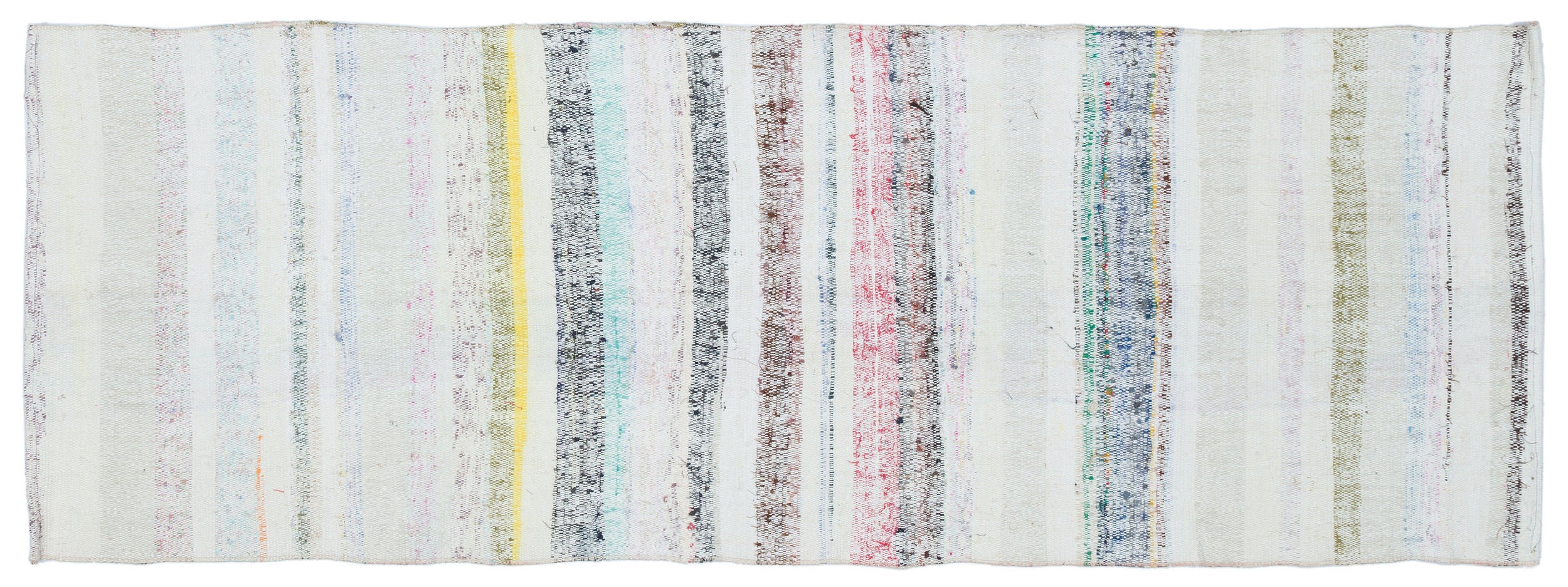 Chaput Over Dyed Kilim Rug 2'6'' x 7'1'' ft 77 x 216 cm