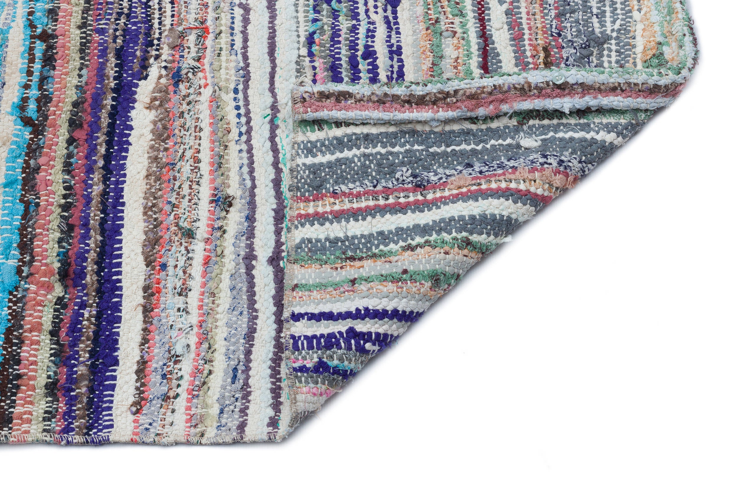 Chaput Over Dyed Kilim Rug 4'7'' x 10'7'' ft 140 x 322 cm
