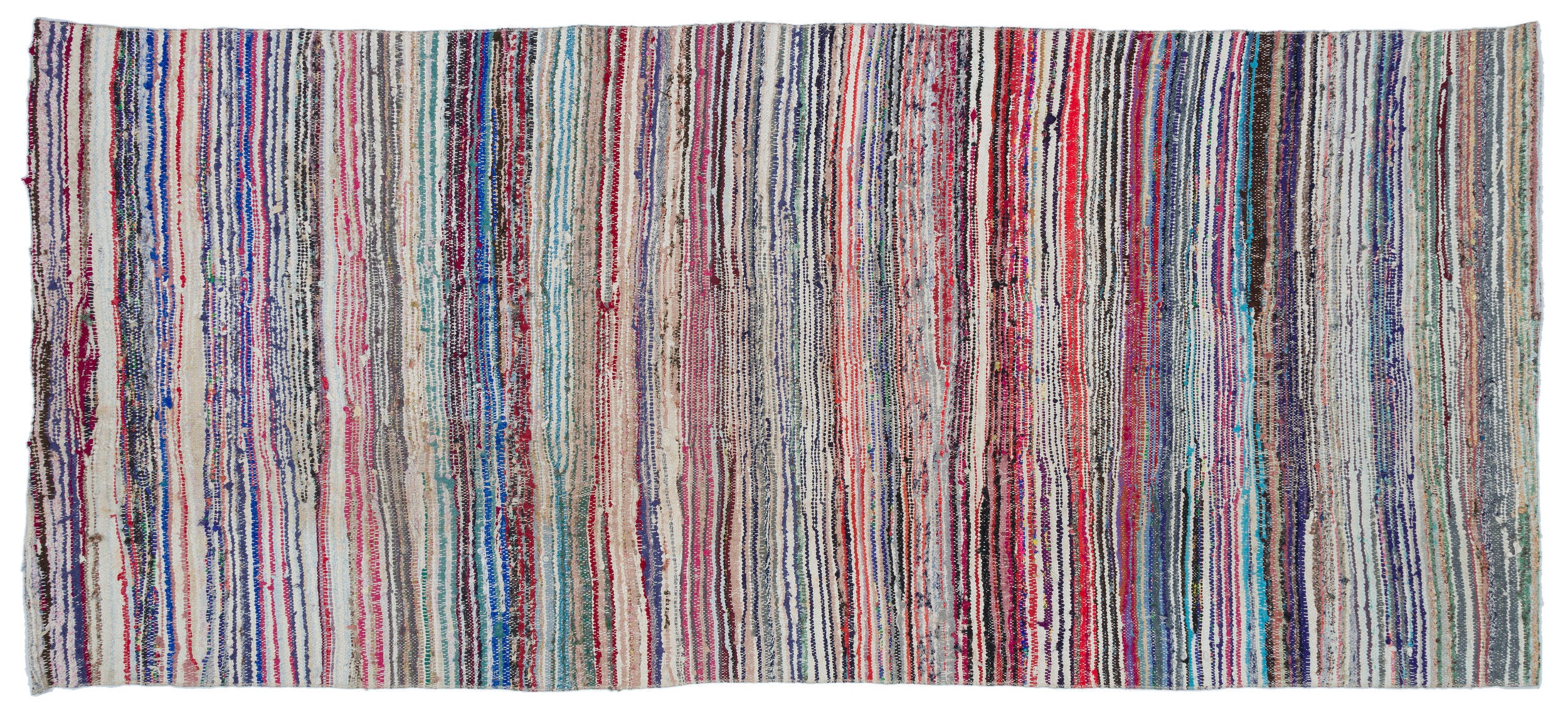 Chaput Over Dyed Kilim Rug 4'7'' x 10'7'' ft 140 x 322 cm
