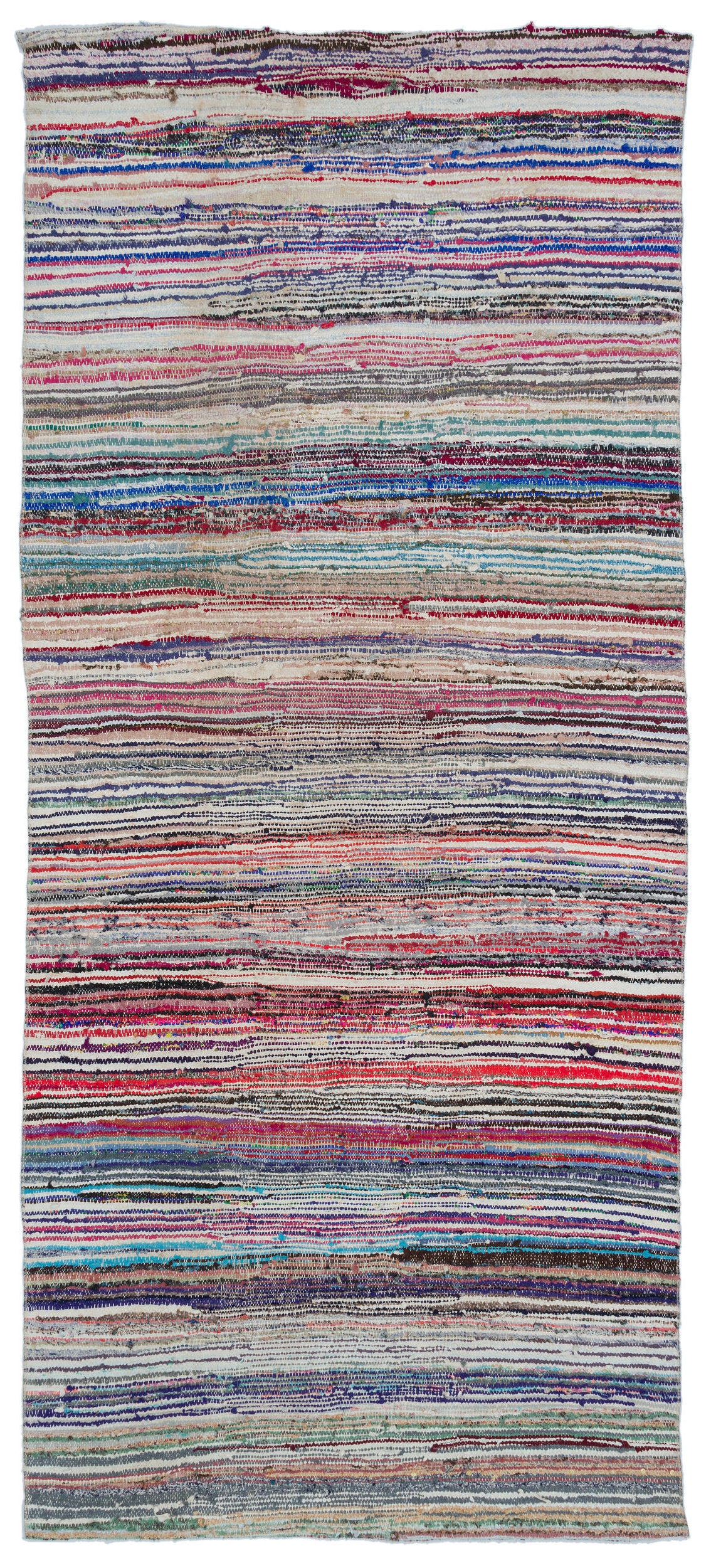 Chaput Over Dyed Kilim Rug 4'7'' x 10'7'' ft 140 x 322 cm