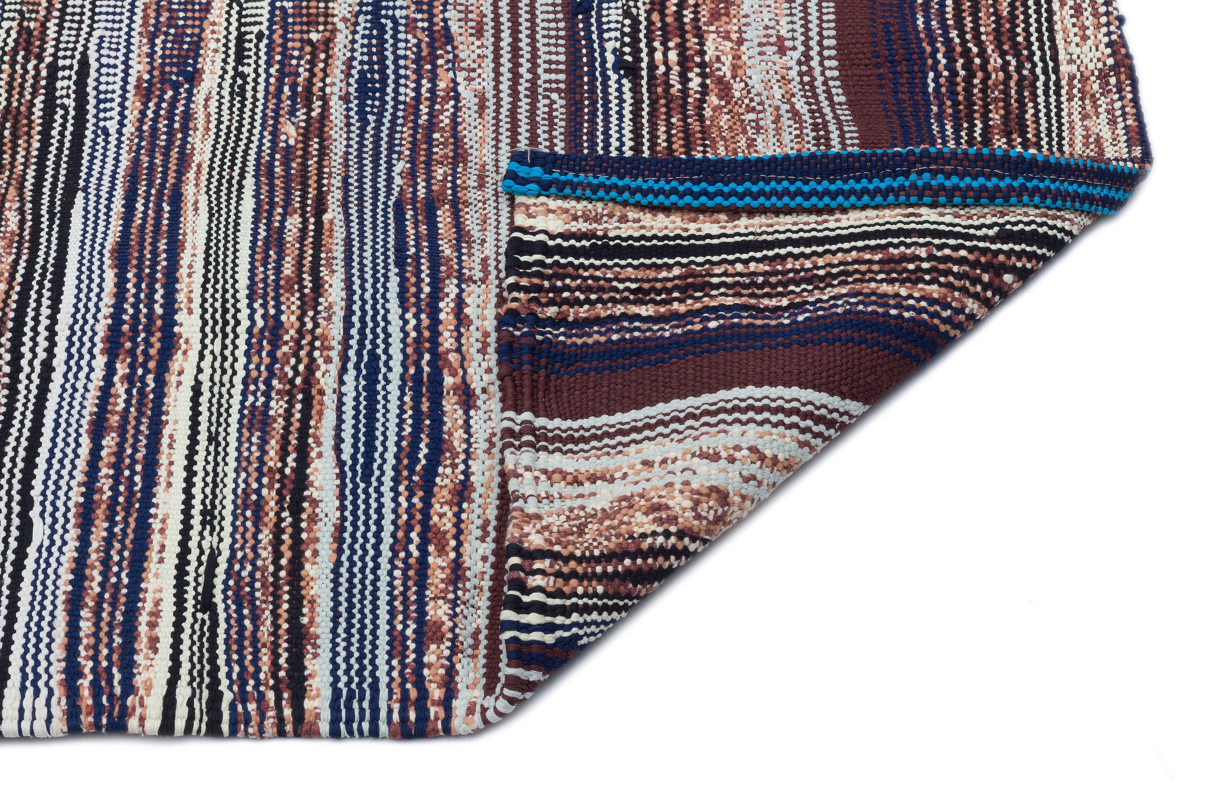 Chaput Over Dyed Kilim Rug 4'2'' x 5'11'' ft 127 x 181 cm