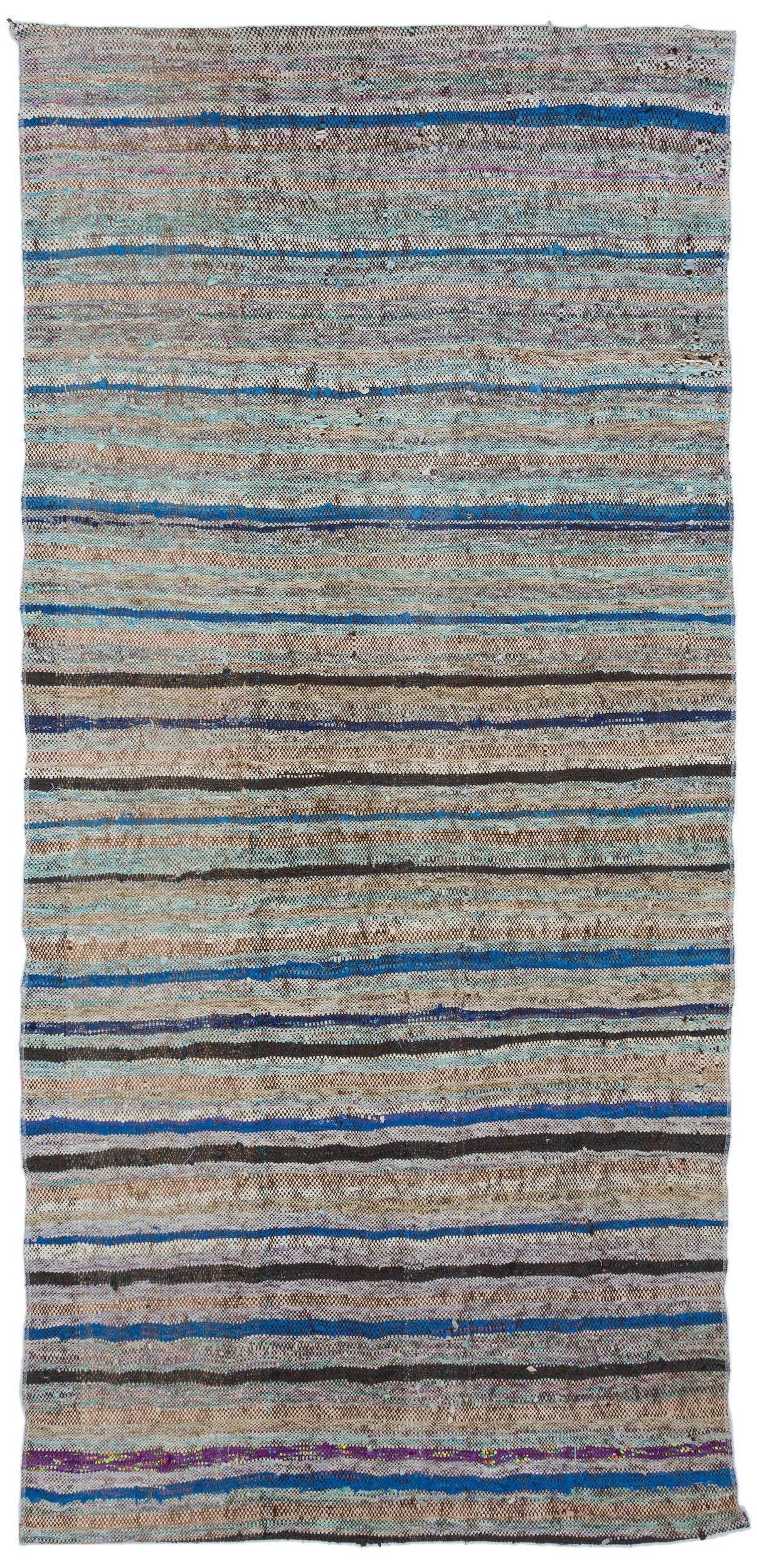 Chaput Over Dyed Kilim Rug 3'10'' x 7'12'' ft 116 x 243 cm