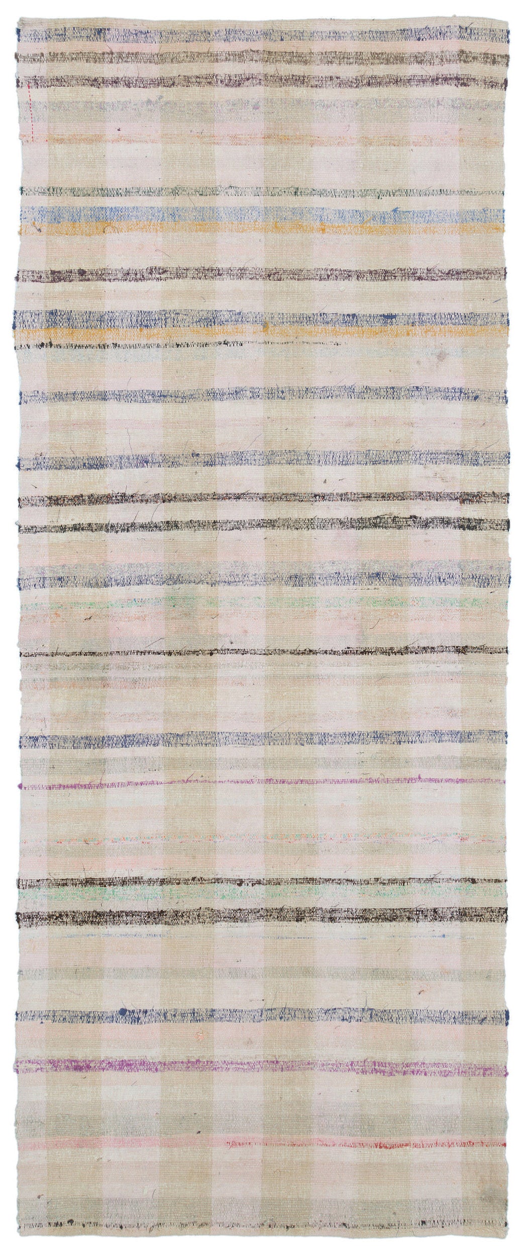Chaput Over Dyed Kilim Rug 3'8'' x 9'0'' ft 111 x 275 cm