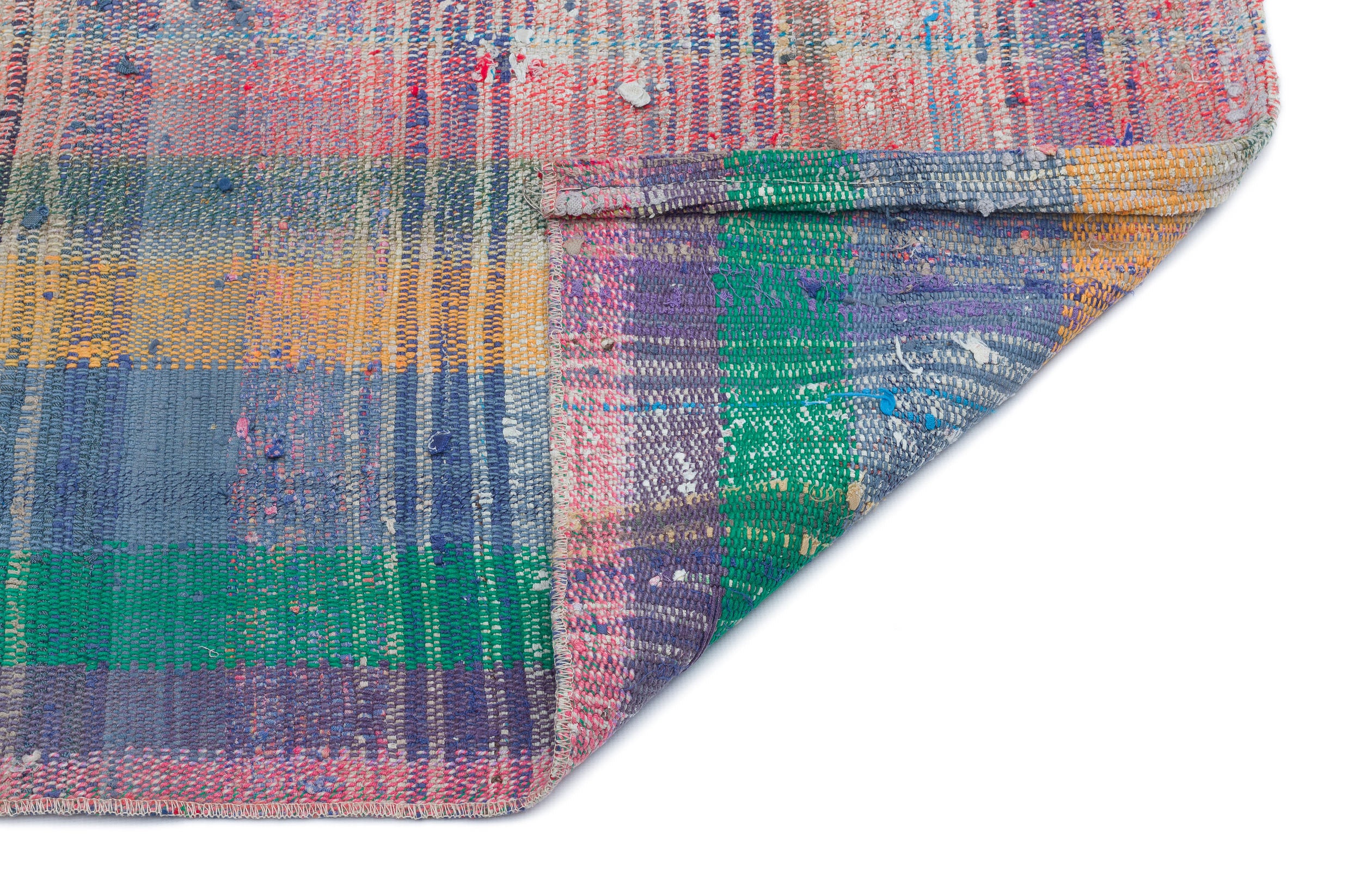 Chaput Over Dyed Kilim Rug 2'11'' x 9'11'' ft 89 x 302 cm