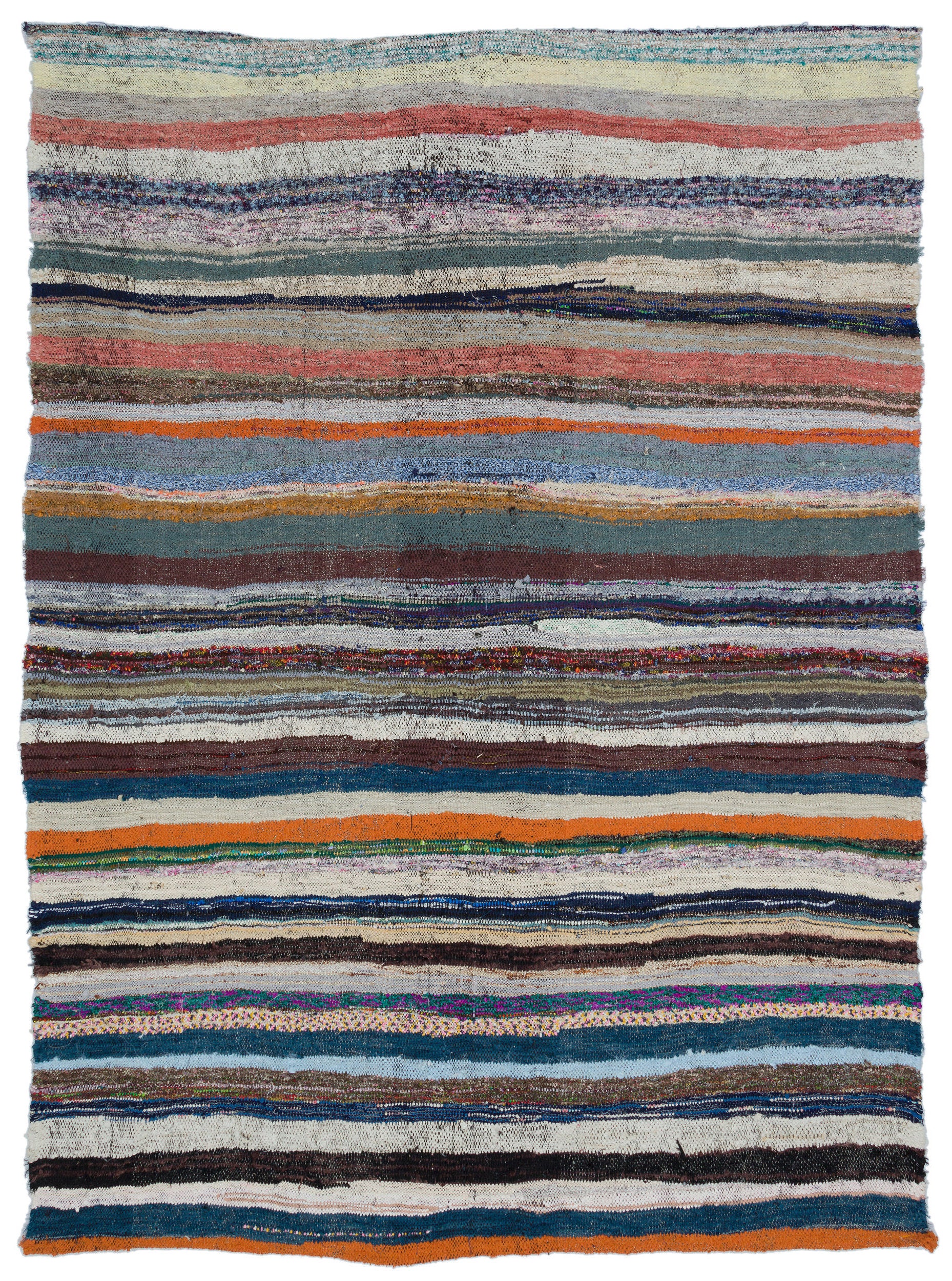 Chaput Over Dyed Kilim Rug 5'9'' x 7'7'' ft 175 x 230 cm