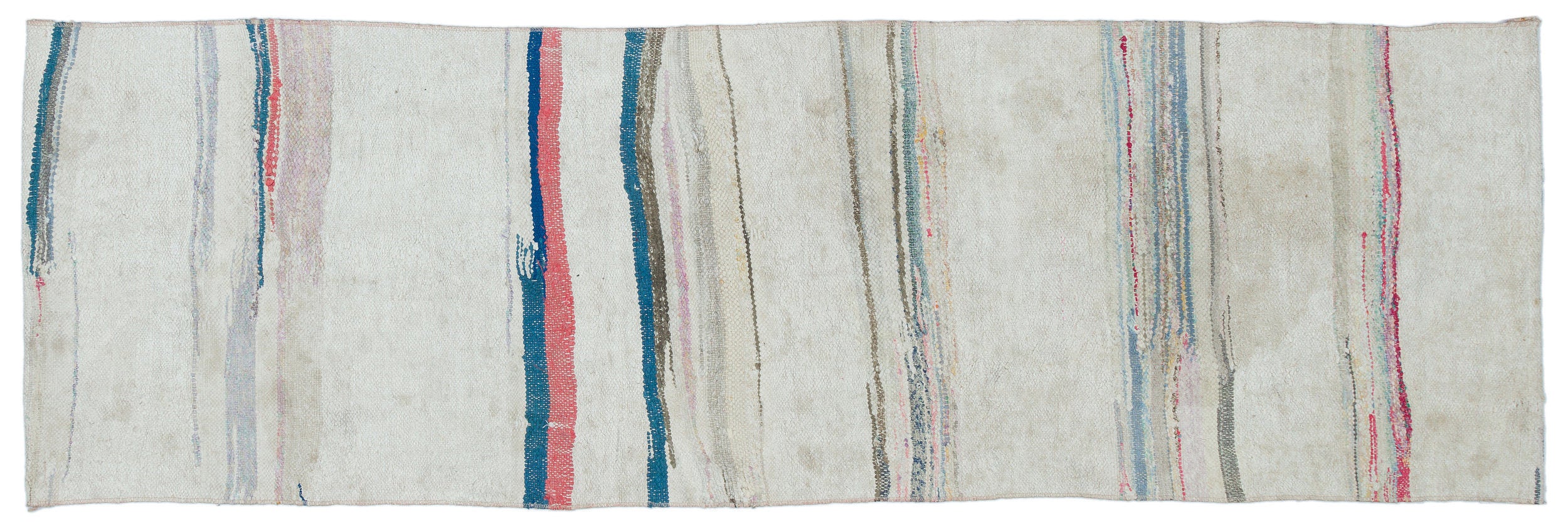 Chaput Over Dyed Kilim Rug 2'4'' x 7'1'' ft 70 x 217 cm