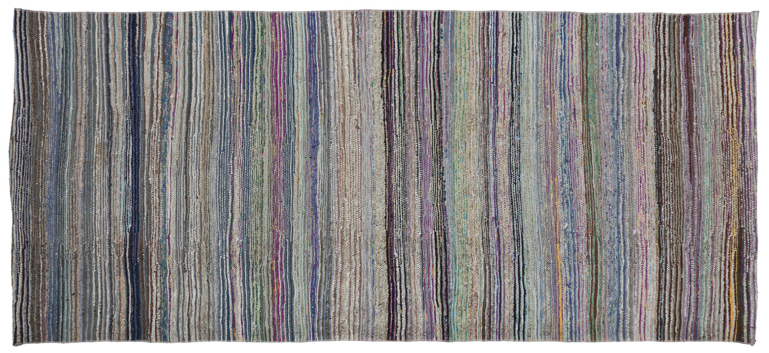 Chaput Over Dyed Kilim Rug 4'9'' x 10'8'' ft 145 x 324 cm