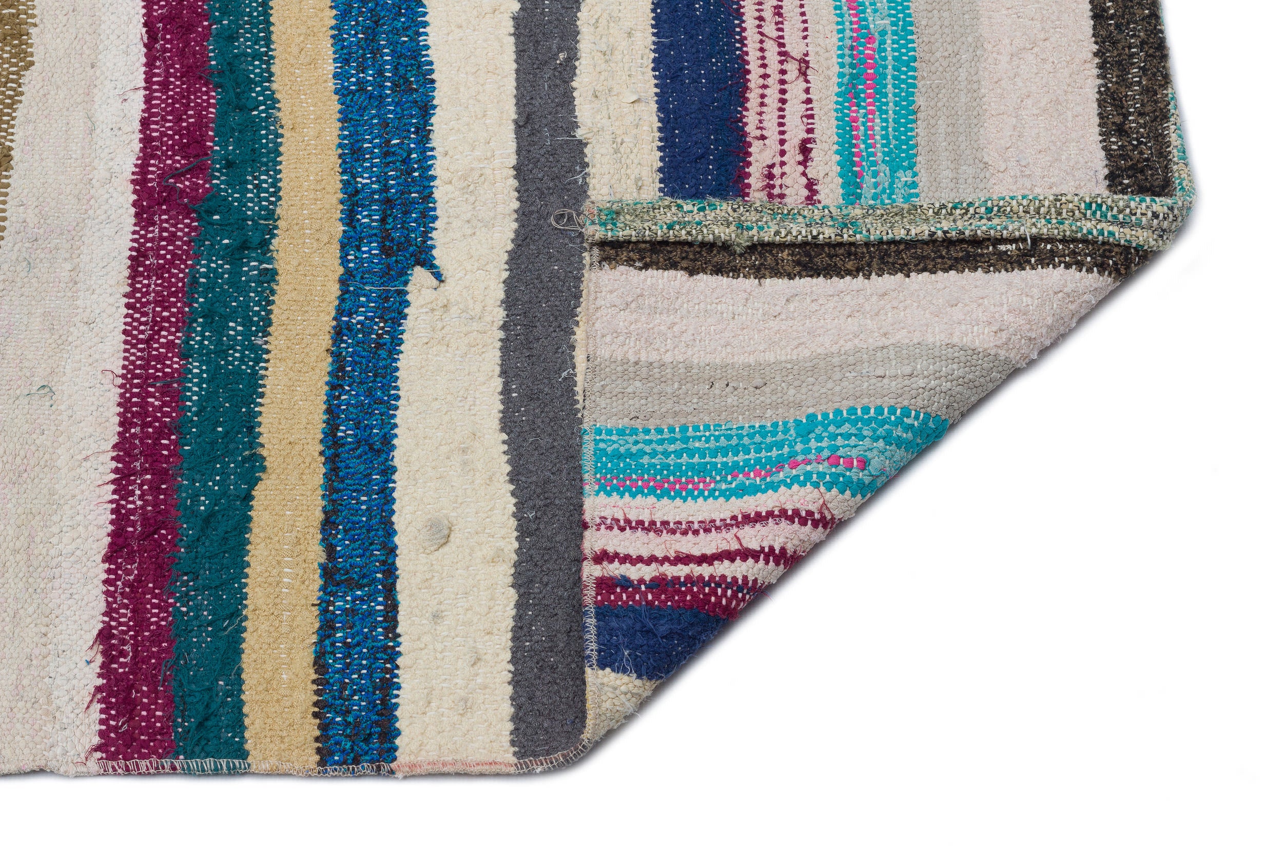 Chaput Over Dyed Kilim Rug 4'3'' x 10'11'' ft 130 x 334 cm