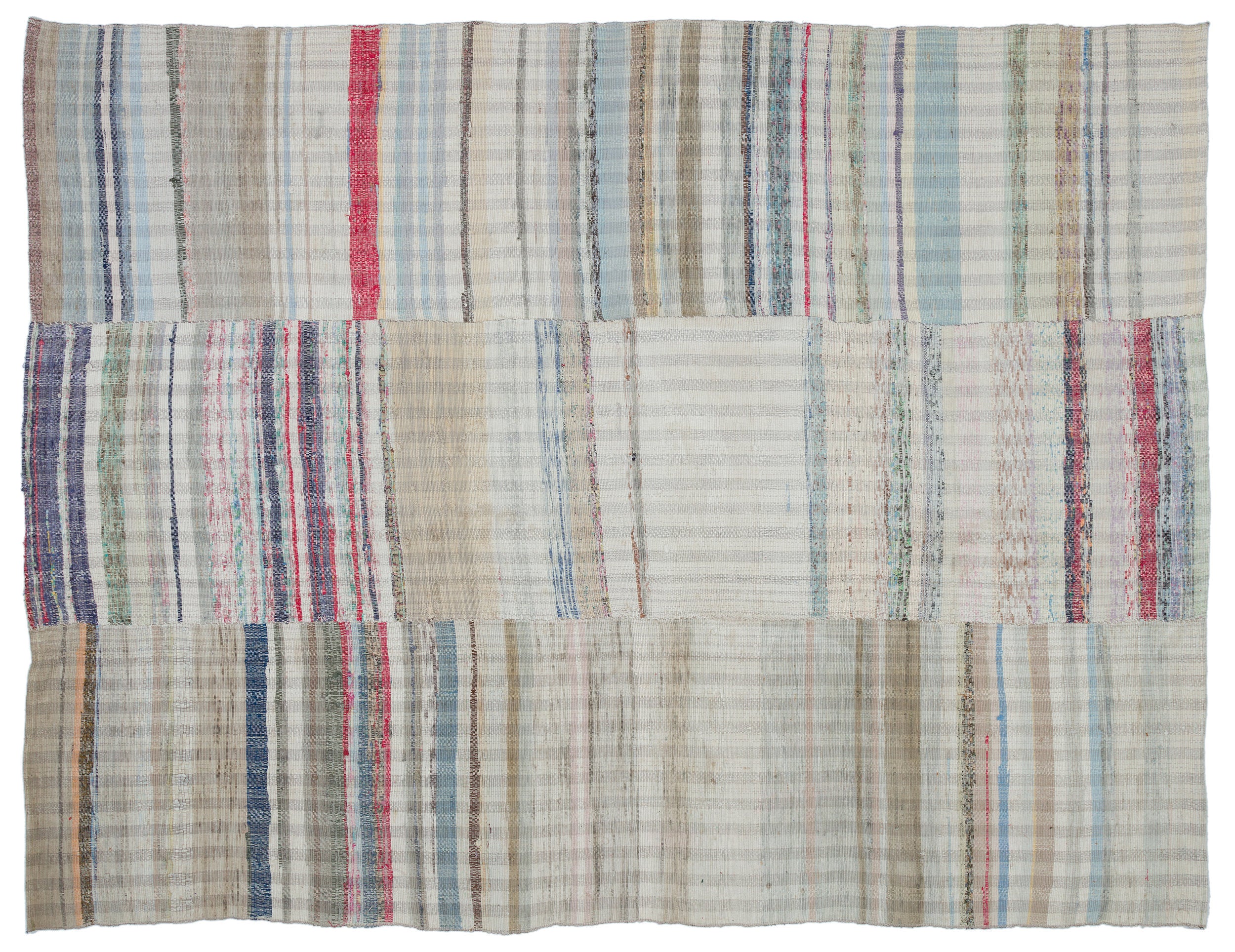 Chaput Over Dyed Kilim Rug 6'7'' x 8'6'' ft 201 x 260 cm