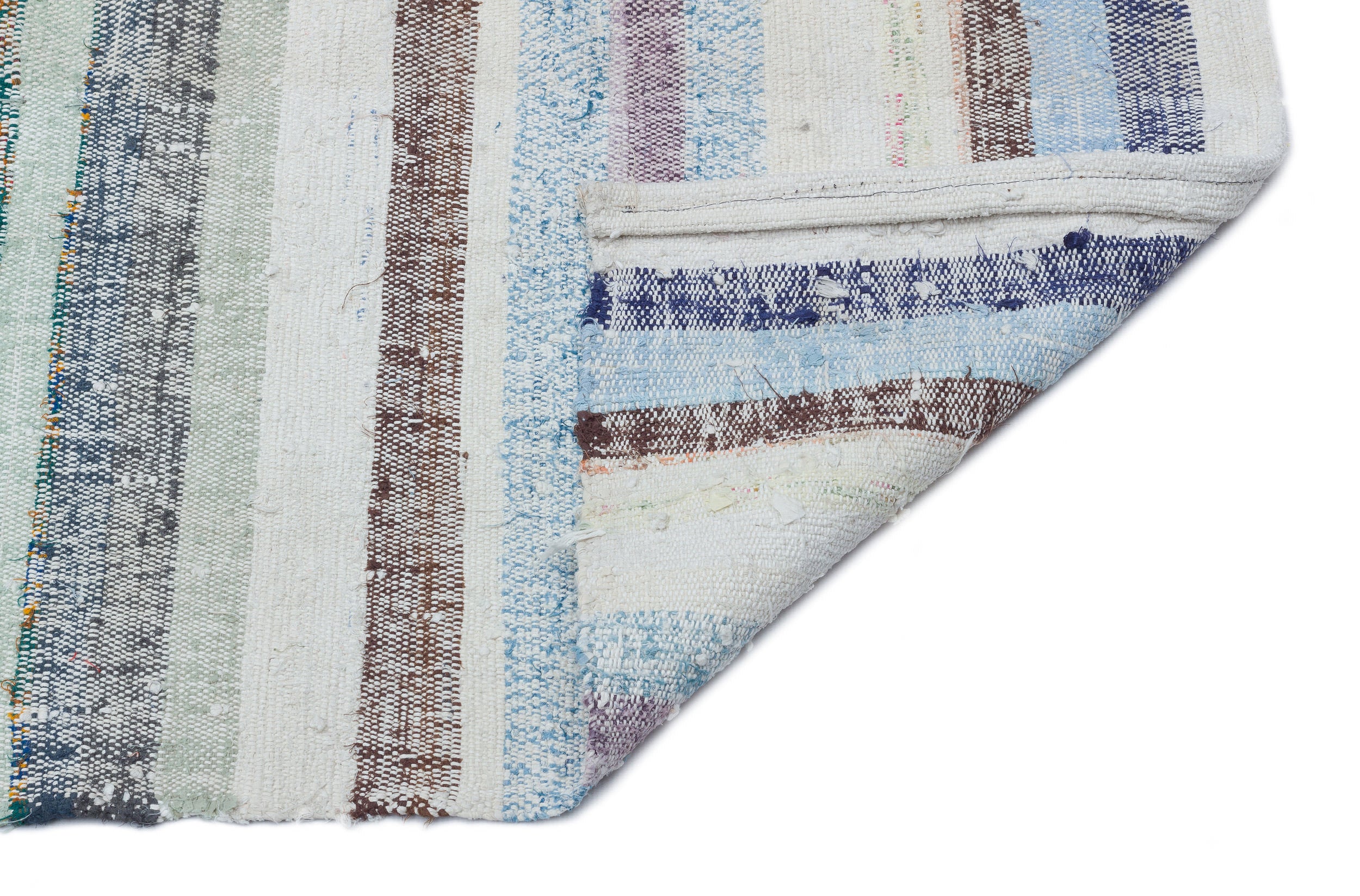 Chaput Over Dyed Kilim Rug 3'2'' x 9'2'' ft 97 x 280 cm