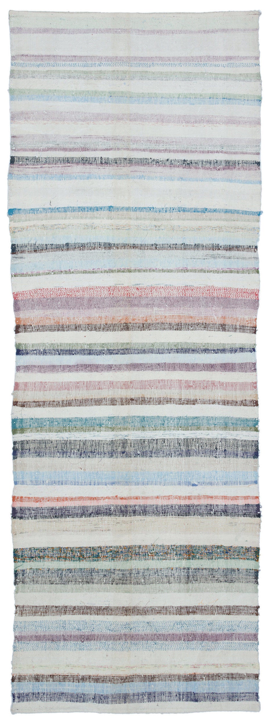 Chaput Over Dyed Kilim Rug 3'2'' x 9'2'' ft 97 x 280 cm