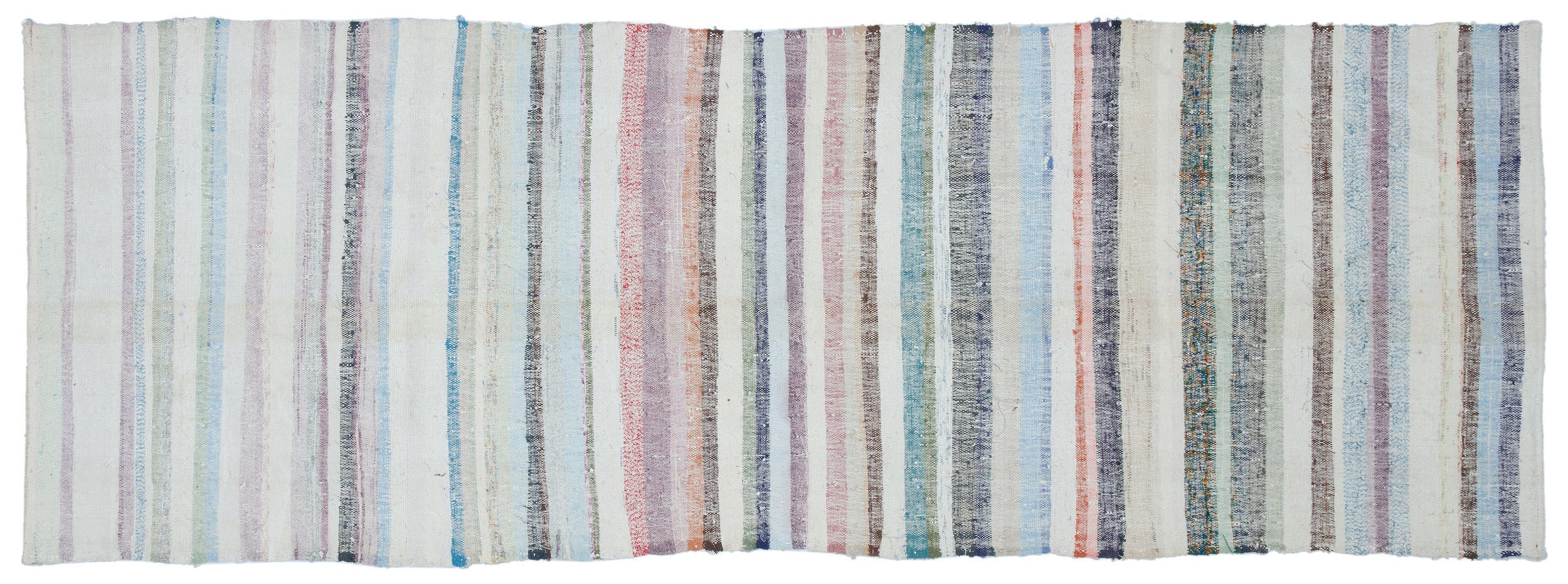 Chaput Over Dyed Kilim Rug 3'2'' x 9'2'' ft 97 x 280 cm