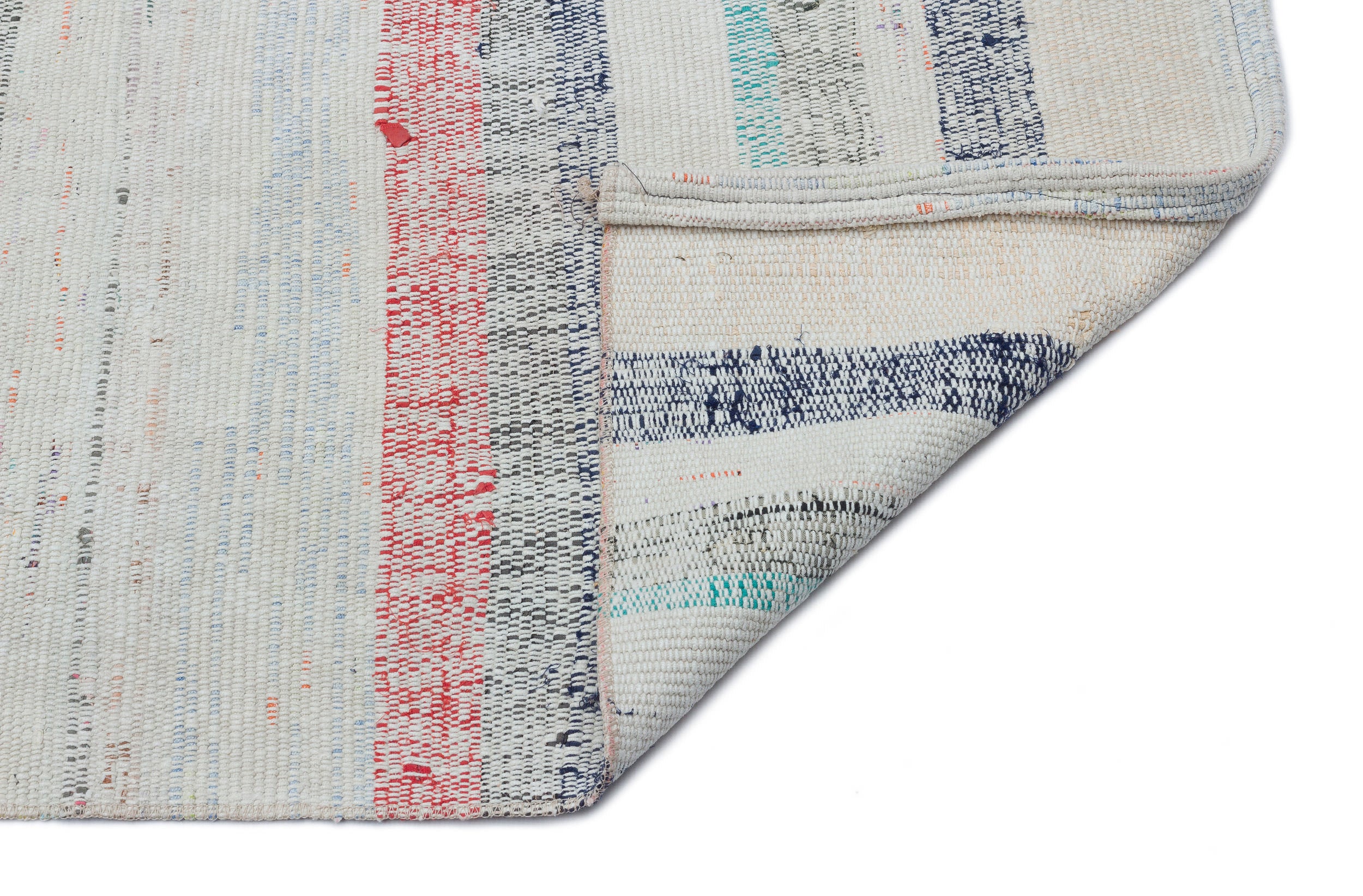 Chaput Over Dyed Kilim Rug 3'7'' x 9'3'' ft 109 x 283 cm