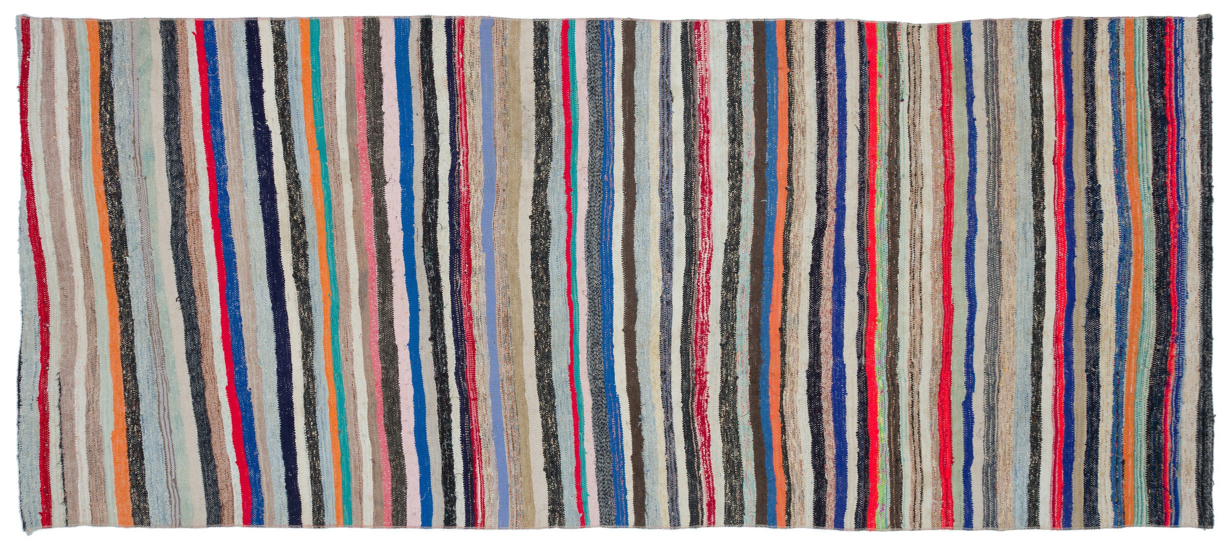Chaput Over Dyed Kilim Rug 4'11'' x 11'10'' ft 151 x 360 cm