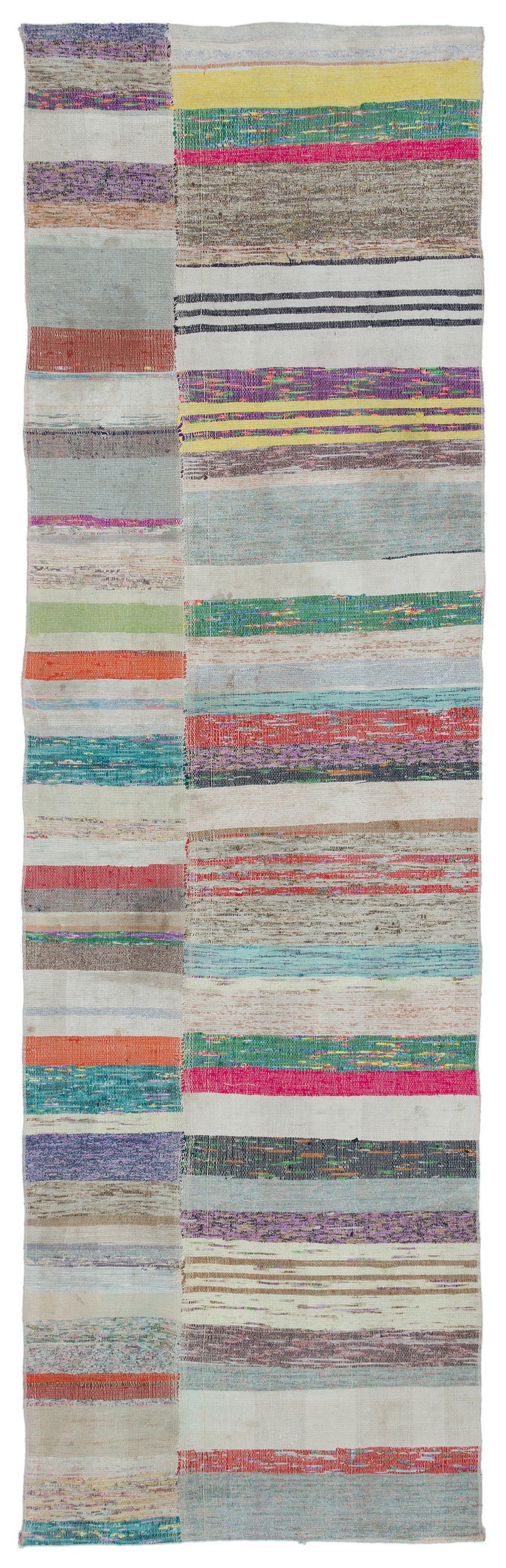 Chaput Over Dyed Kilim Rug 2'11'' x 9'6'' ft 88 x 290 cm
