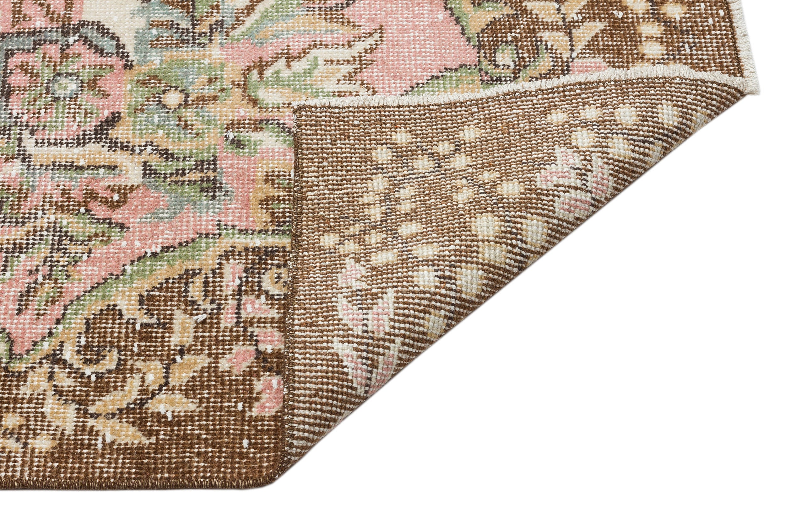 Naturel Over Dyed Vintage Rug 6'0'' x 10'5'' ft 183 x 317 cm