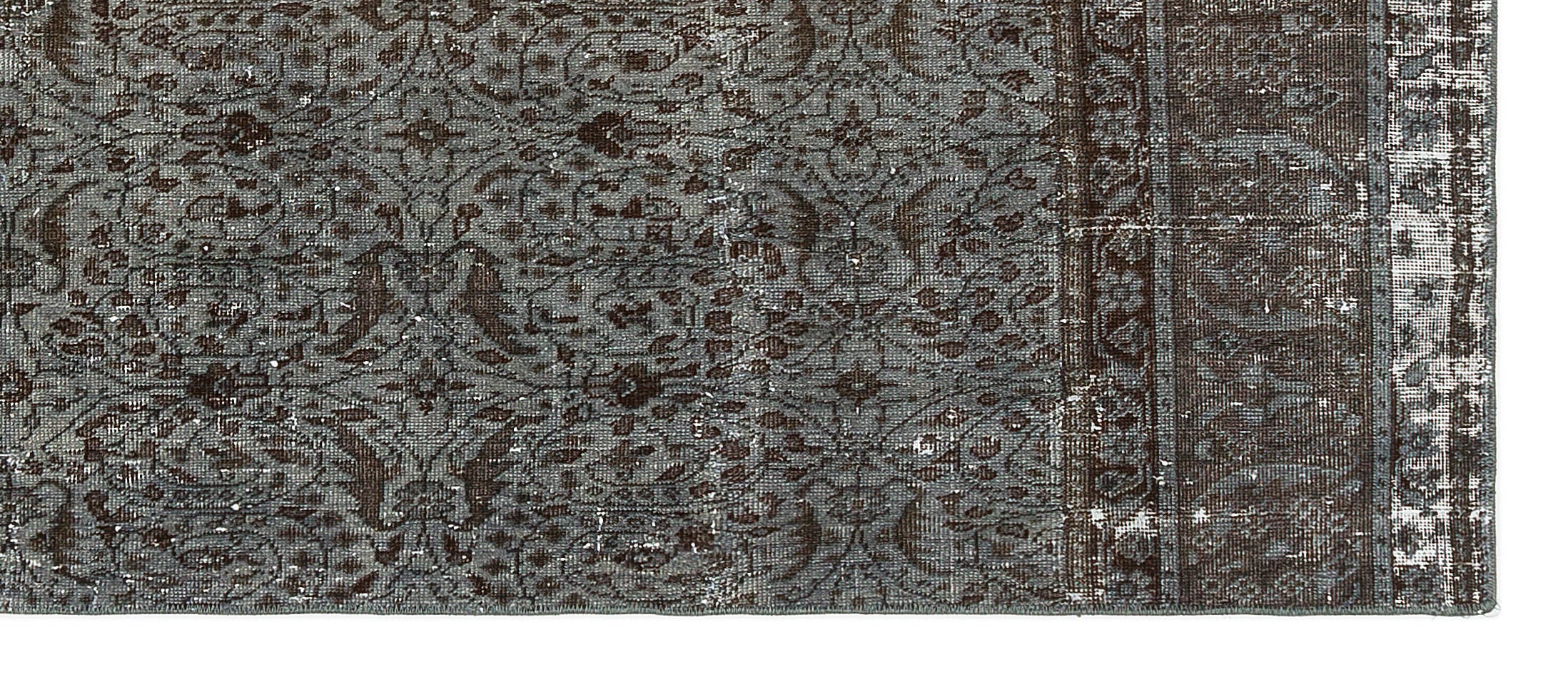 Natural Anatolium Turkish Vintage Runner 2'8'' x 6'6'' ft 82 x 198 cm