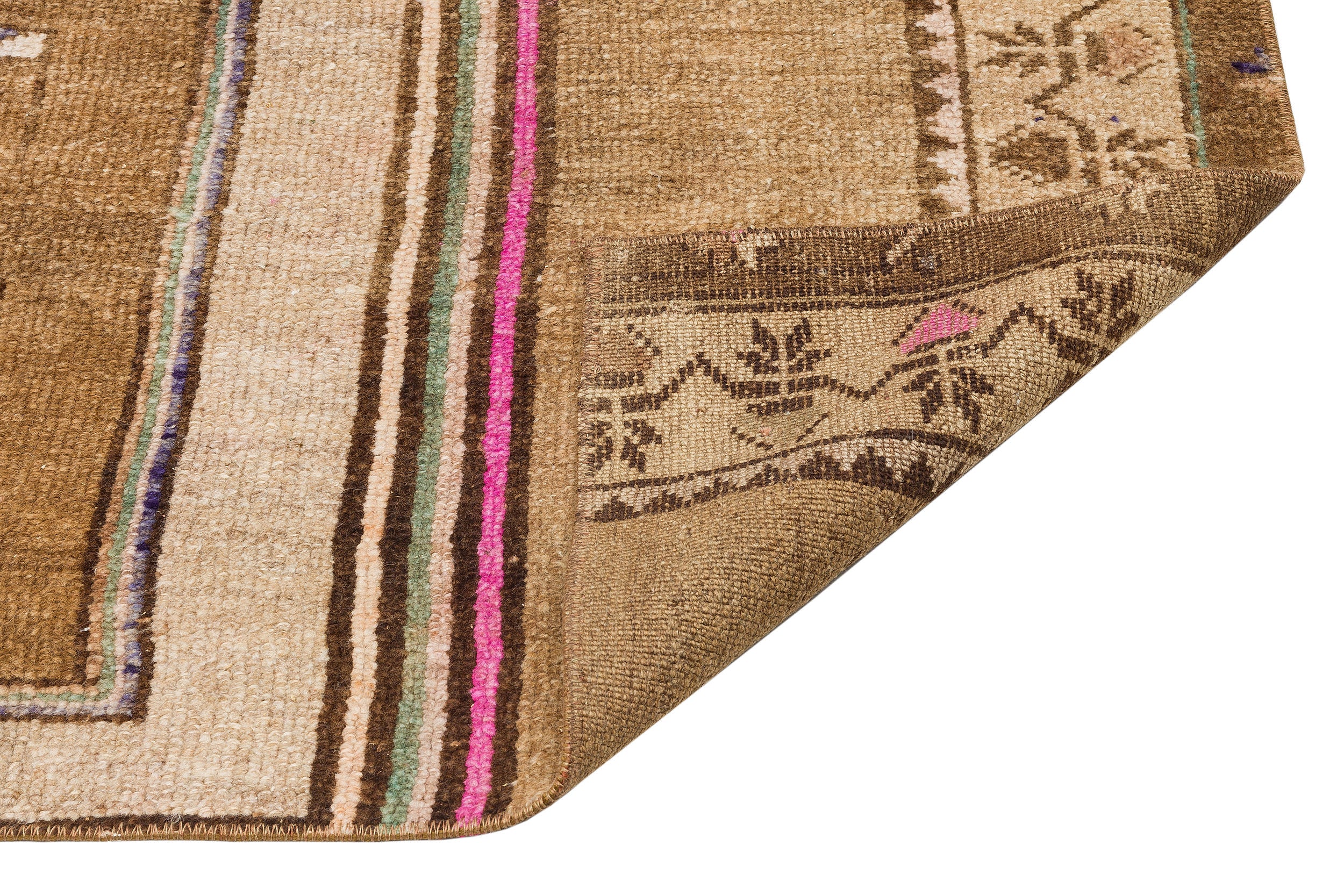Natural Anatolium Turkish Vintage Runner 2'3'' x 6'2'' ft 69 x 188 cm