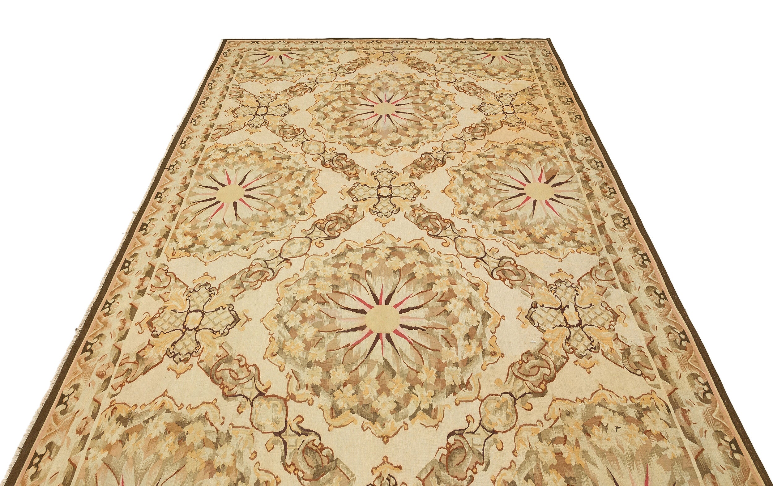 Geometric Over Dyed Kilim Rug 5'11'' x 8'10'' ft 181 x 268 cm