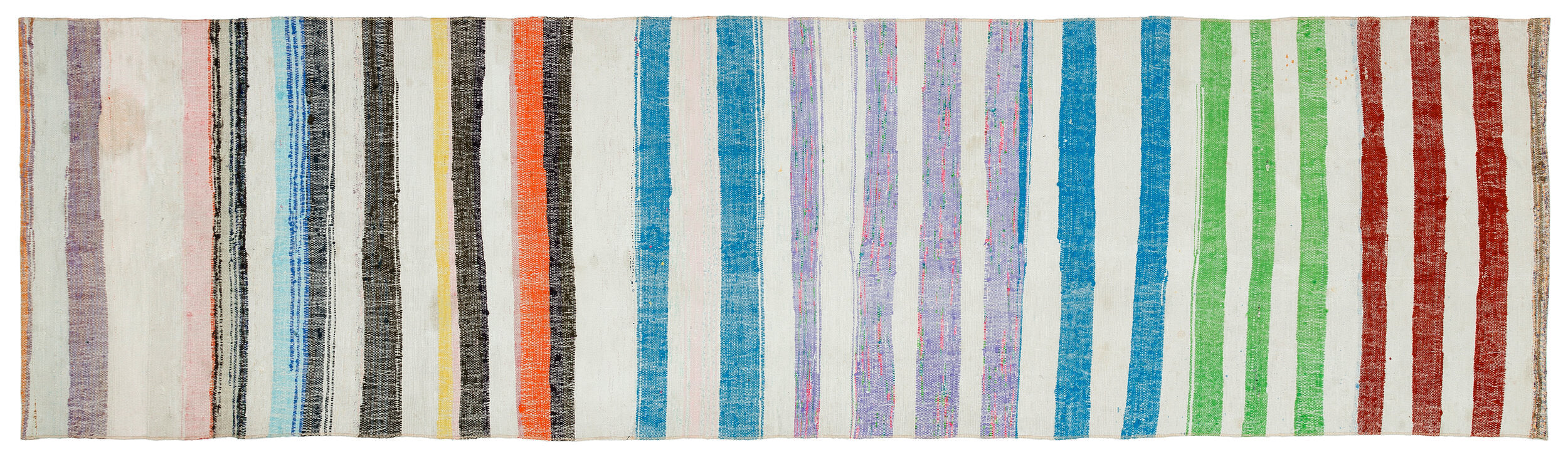 Chaput Over Dyed Kilim Rug 2'10'' x 10'3'' ft 87 x 312 cm