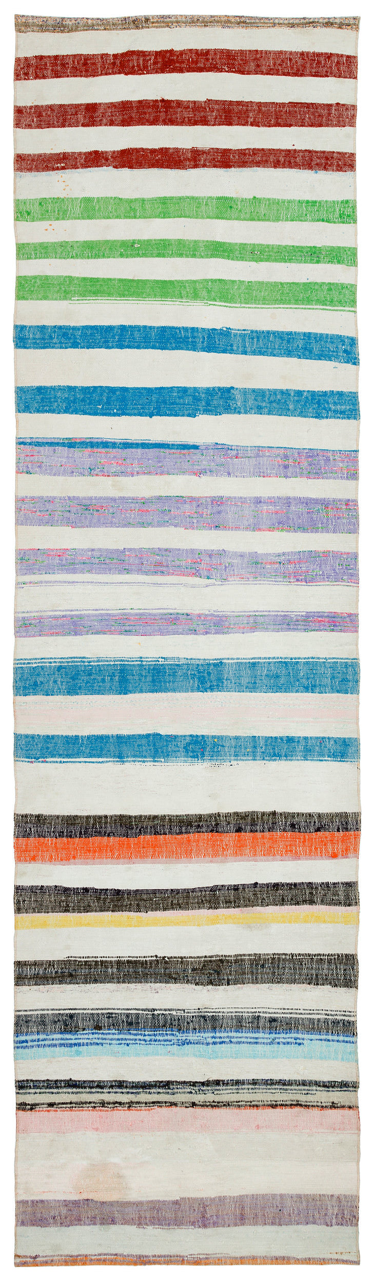 Chaput Over Dyed Kilim Rug 2'10'' x 10'3'' ft 87 x 312 cm