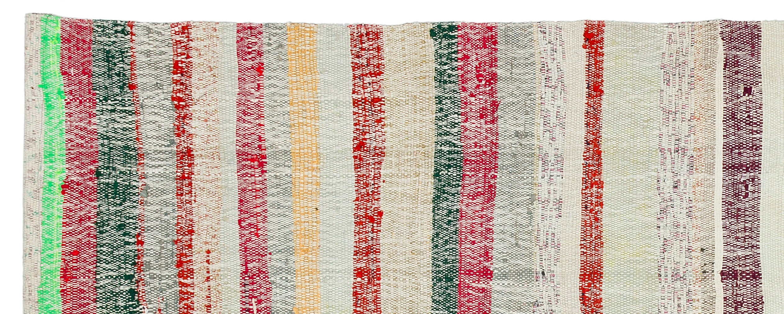 Chaput Over Dyed Kilim Rug 2'11'' x 7'5'' ft 88 x 227 cm