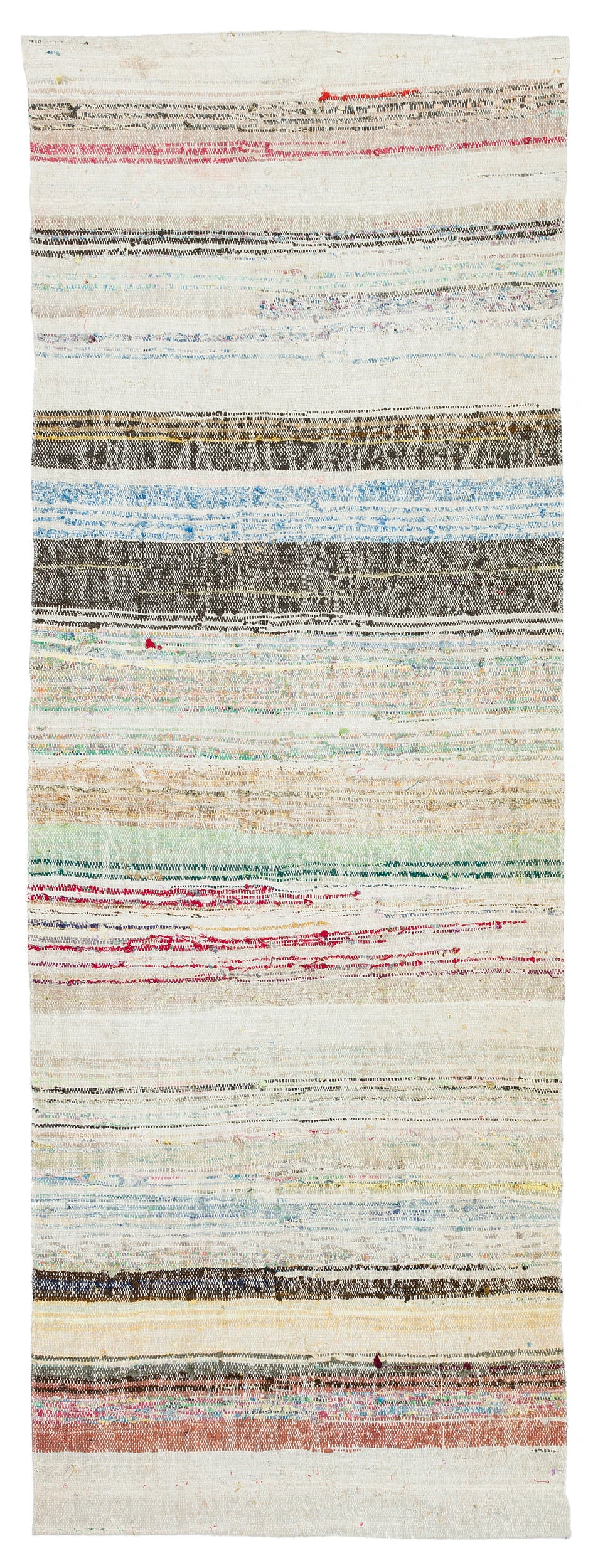 Chaput Over Dyed Kilim Rug 2'11'' x 8'1'' ft 88 x 247 cm