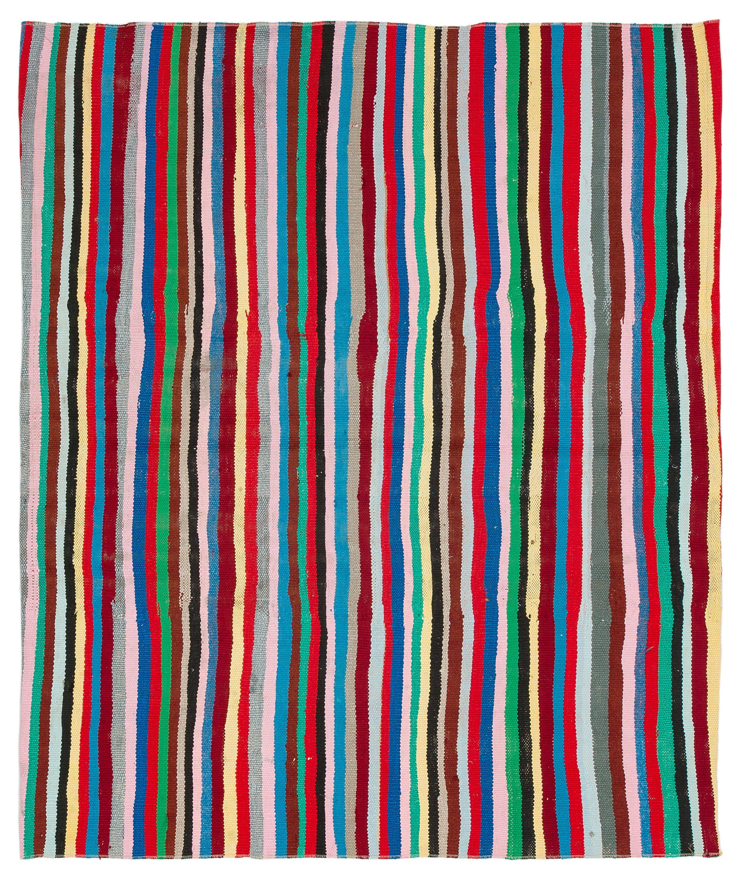 Chaput Over Dyed Kilim Rug 5'1'' x 4'3'' ft 155 x 130 cm