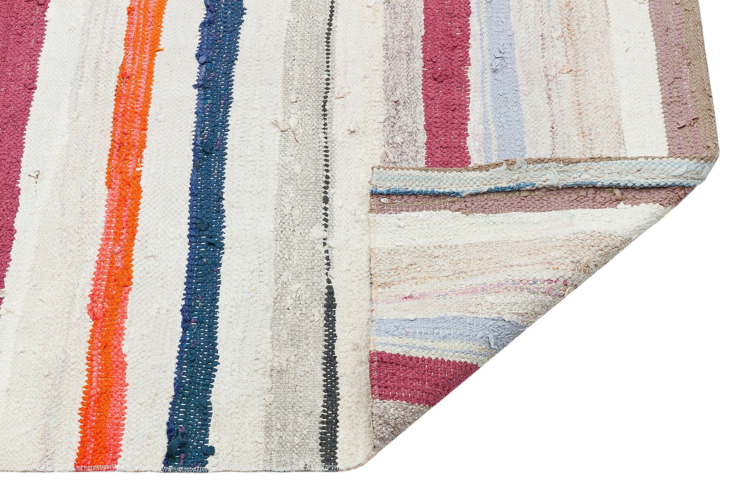 Chaput Over Dyed Kilim Rug 3'8'' x 3'10'' ft 113 x 118 cm