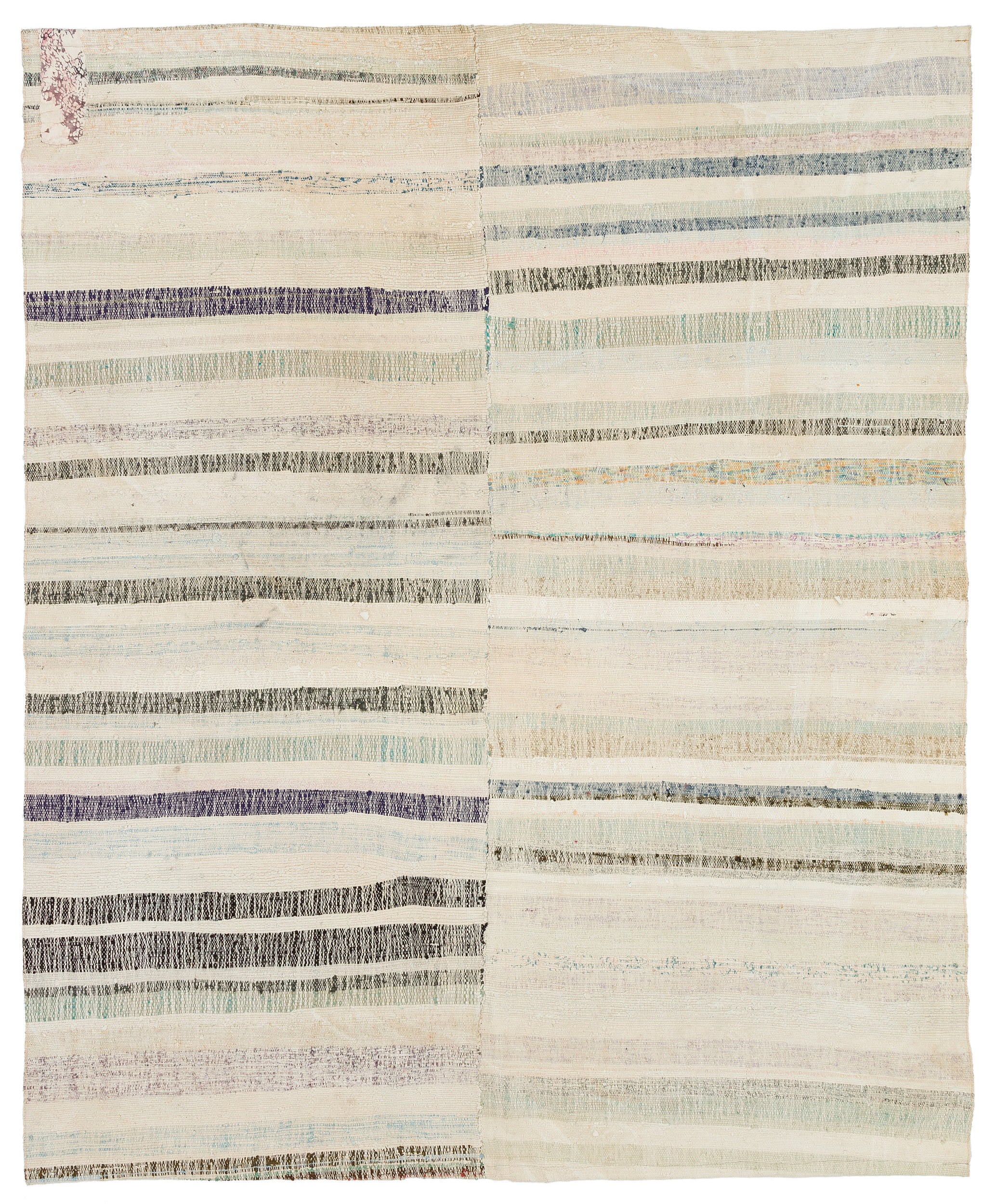 Chaput Over Dyed Kilim Rug 6'3'' x 7'6'' ft 191 x 228 cm