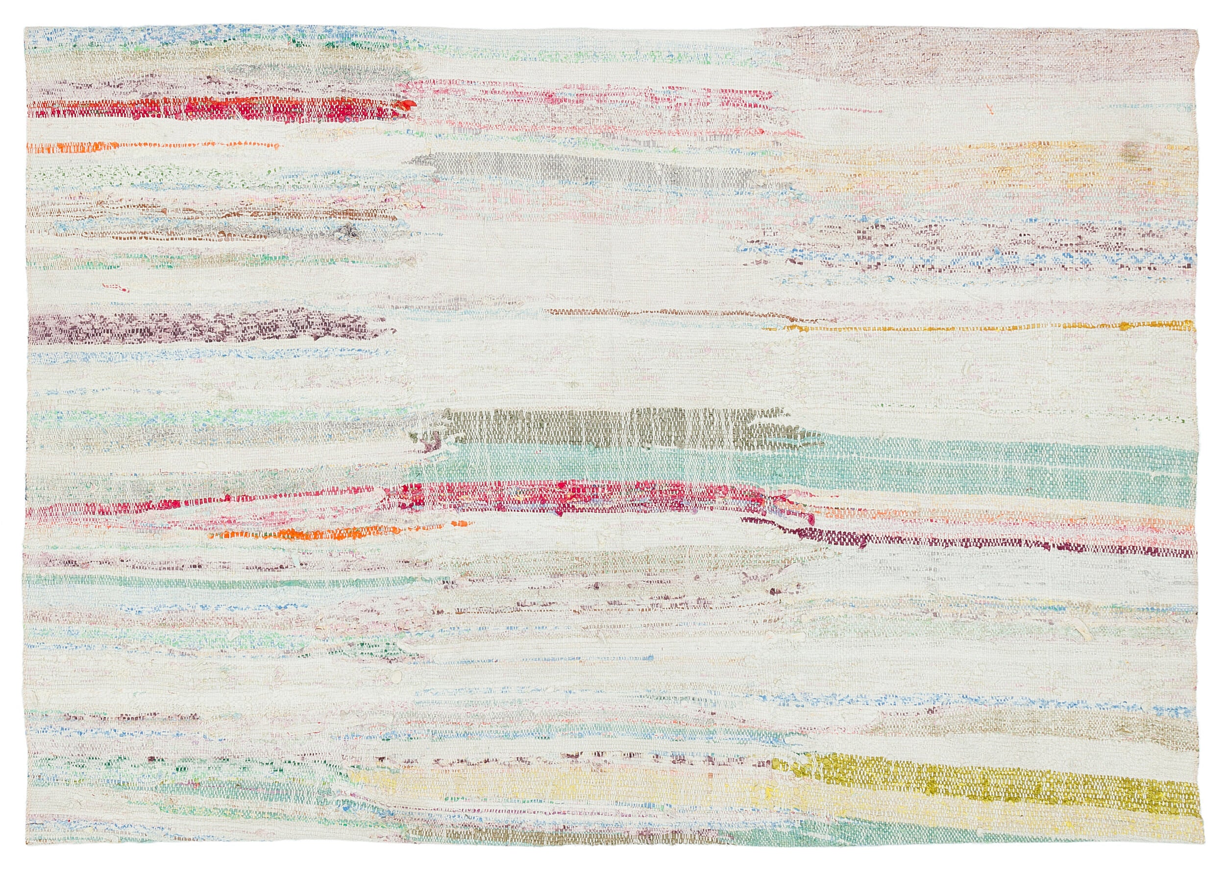 Chaput Over Dyed Kilim Rug 3'7'' x 5'1'' ft 108 x 155 cm