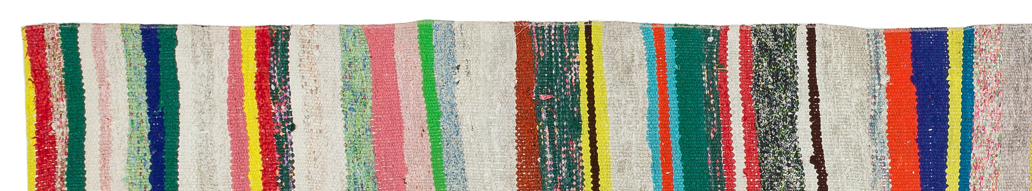 Chaput Over Dyed Kilim Rug 1'8'' x 10'2'' ft 52 x 310 cm