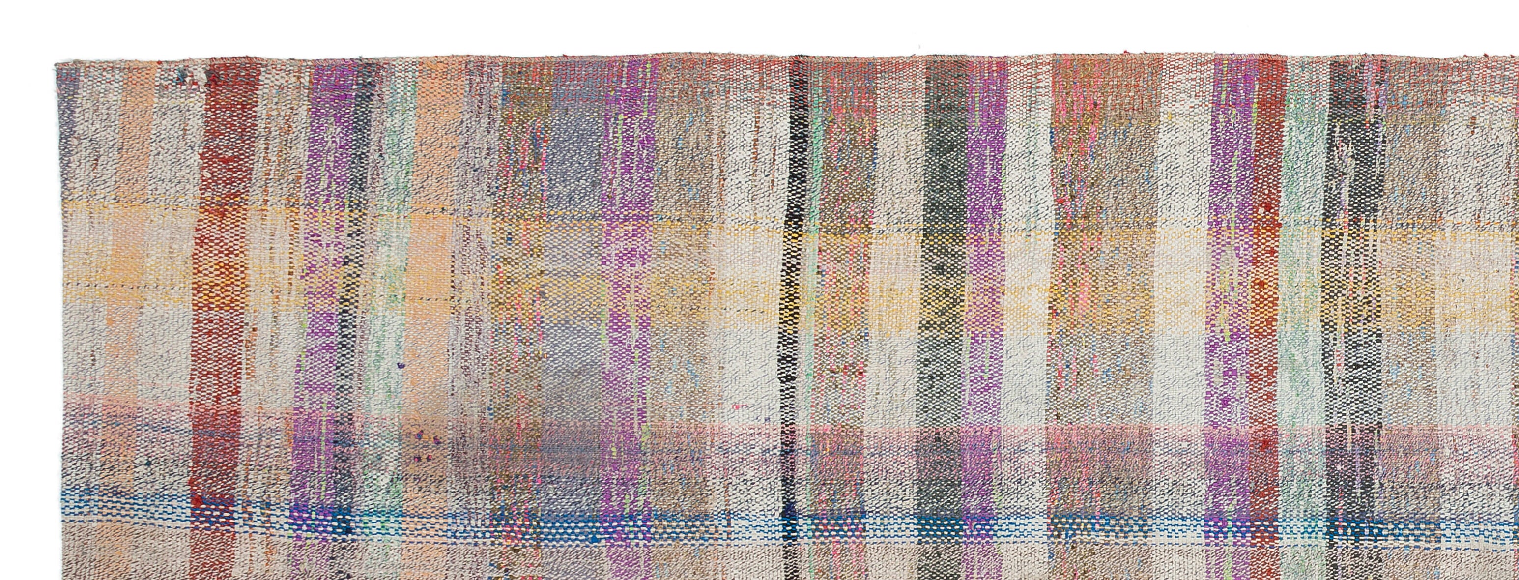 Chaput Over Dyed Kilim Rug 3'3'' x 9'2'' ft 99 x 279 cm