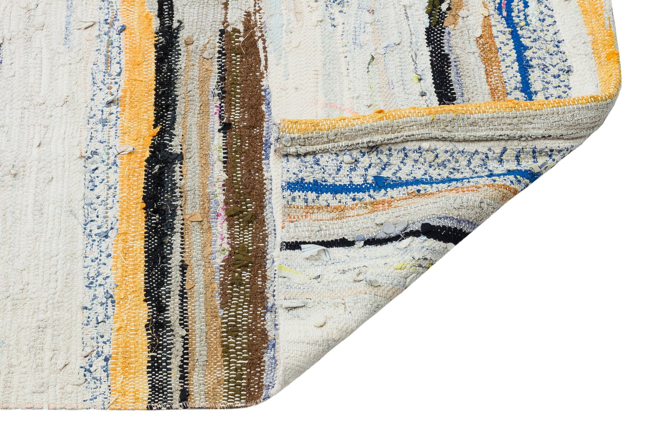Chaput Over Dyed Kilim Rug 5'1'' x 9'8'' ft 155 x 295 cm