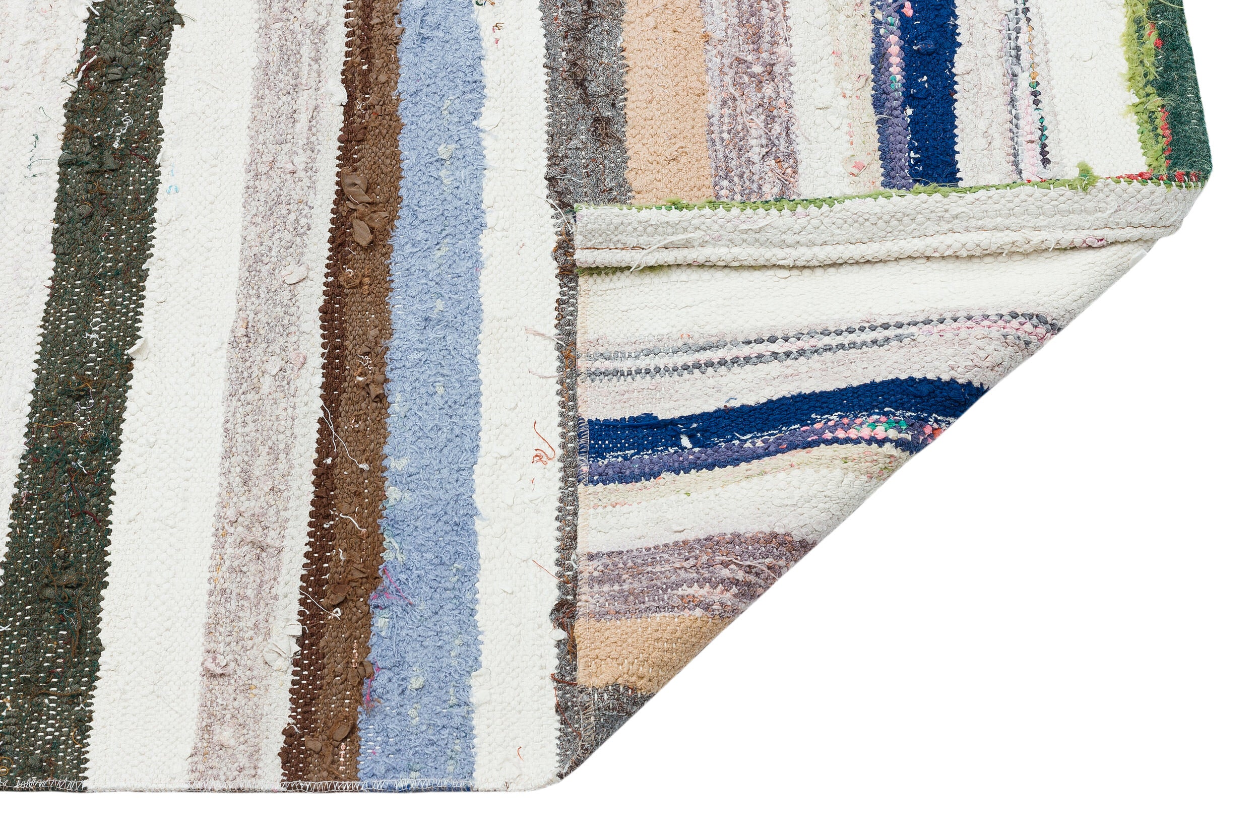 Chaput Over Dyed Kilim Rug 5'6'' x 5'1'' ft 167 x 155 cm