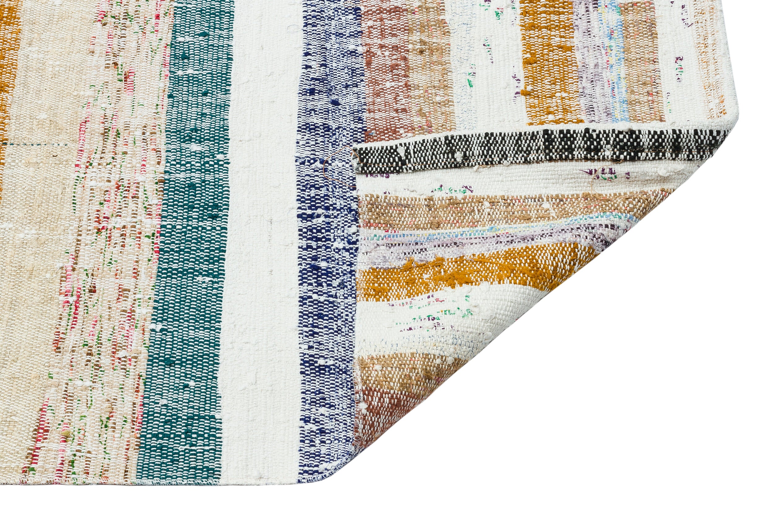 Chaput Over Dyed Kilim Rug 5'3'' x 9'3'' ft 160 x 283 cm