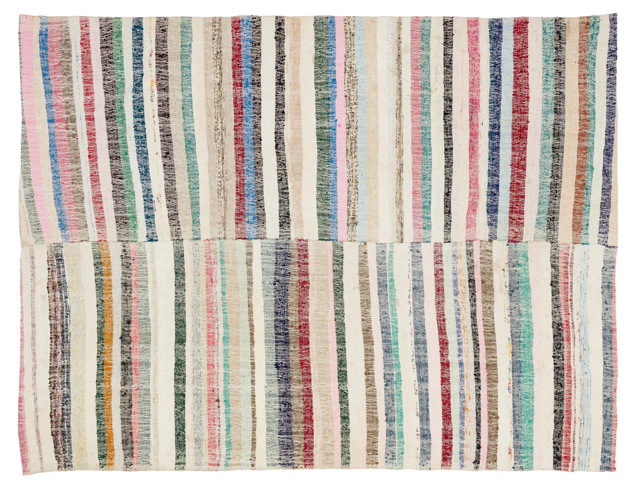 Chaput Over Dyed Kilim Rug 6'2'' x 8'4'' ft 188 x 253 cm