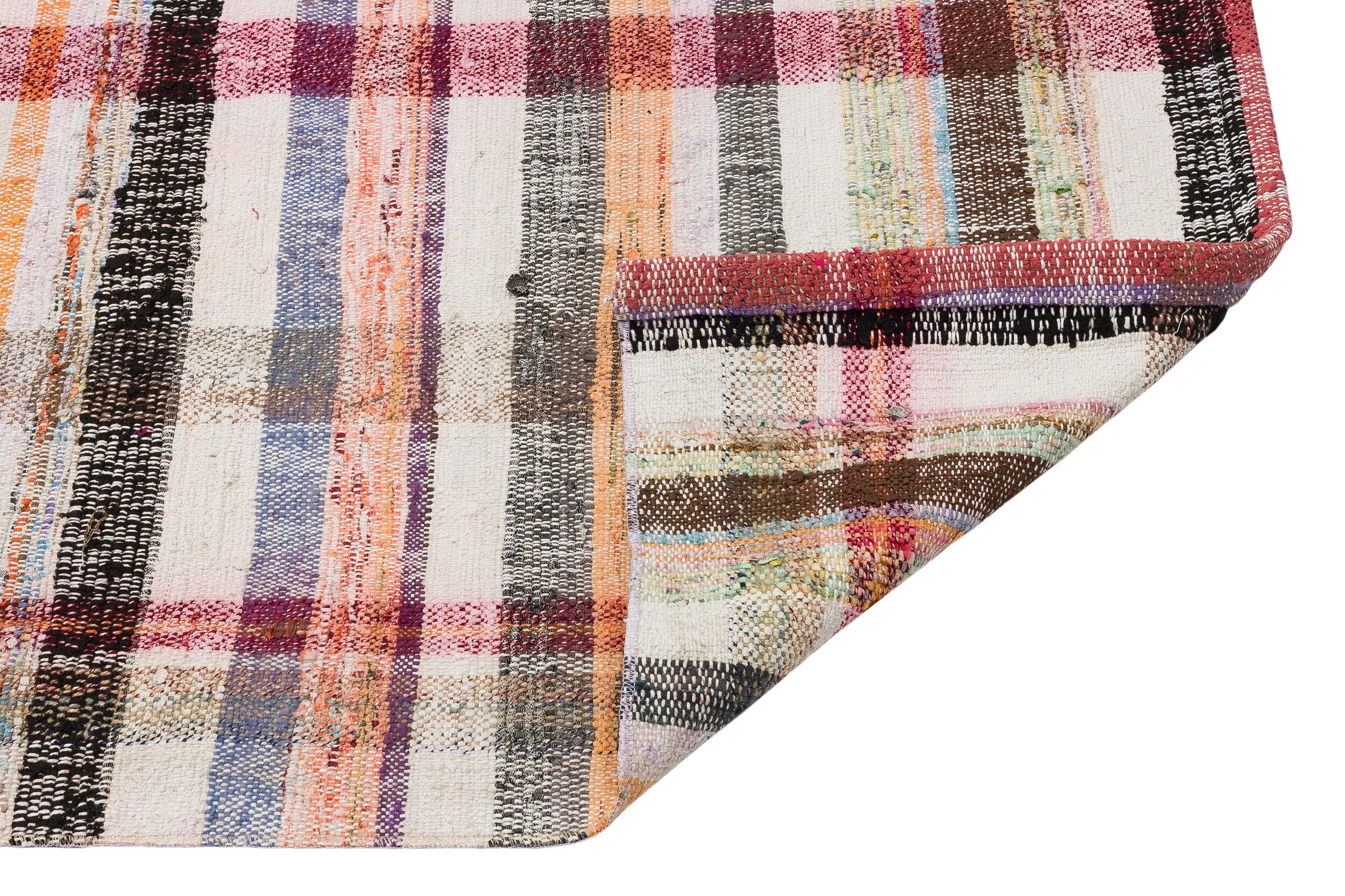 Chaput Over Dyed Kilim Rug 2'6'' x 8'9'' ft 75 x 266 cm