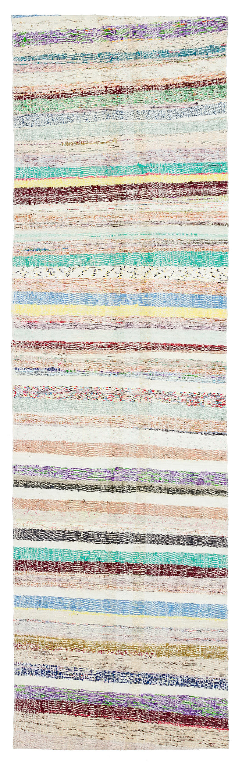Chaput Over Dyed Kilim Rug 2'11'' x 10'1'' ft 90 x 307 cm