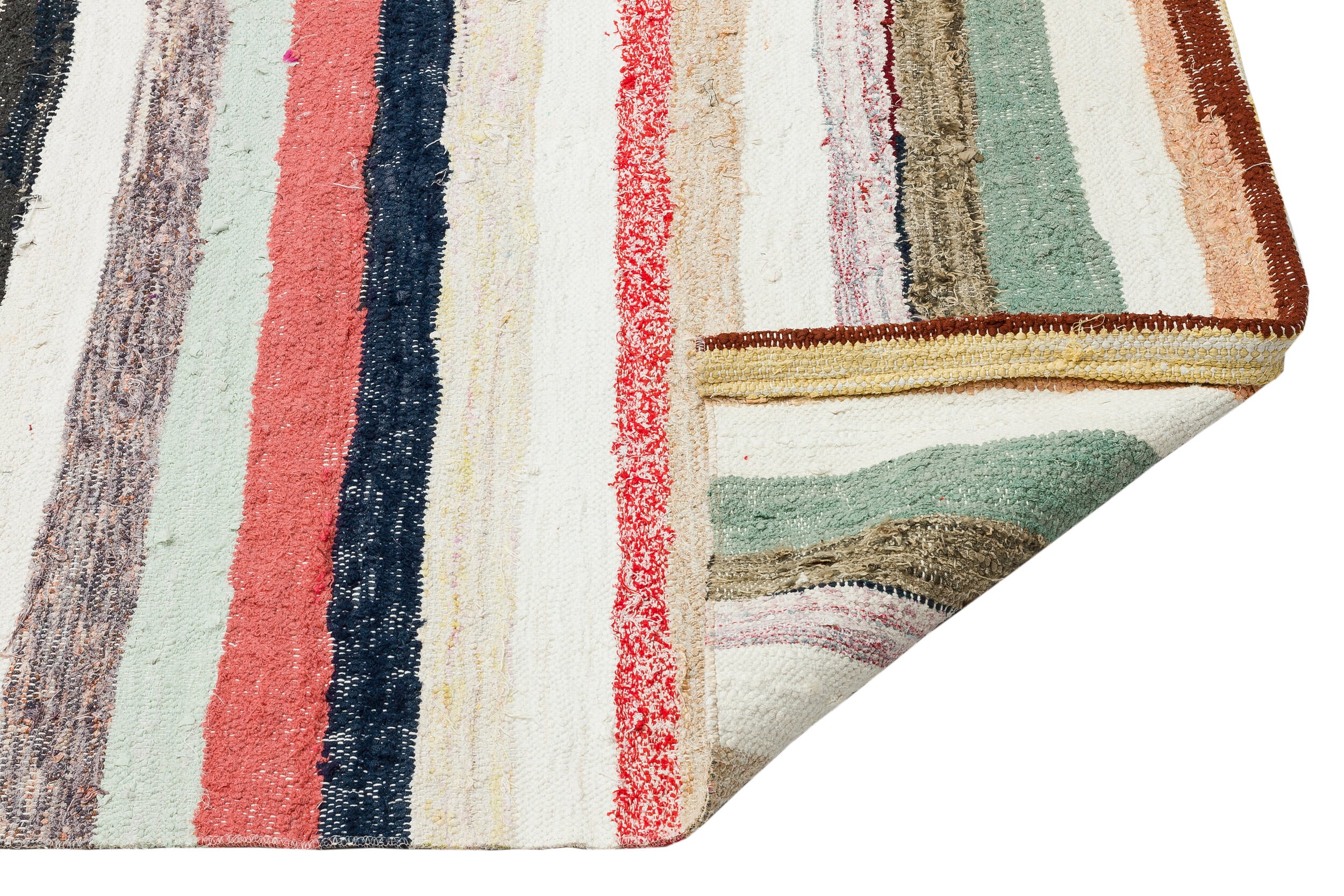 Chaput Over Dyed Kilim Rug 5'4'' x 11'12'' ft 163 x 365 cm