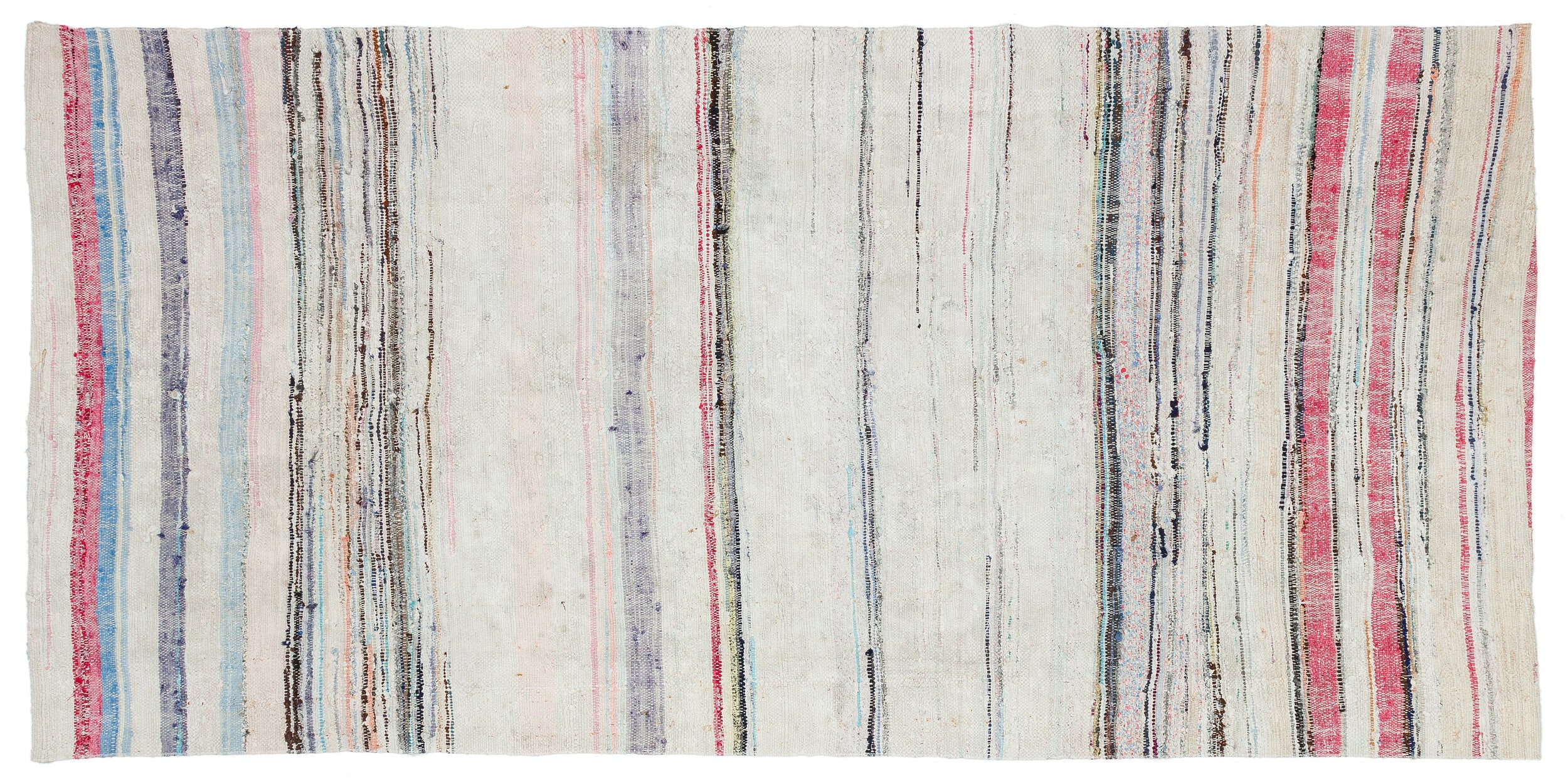 Chaput Over Dyed Kilim Rug 3'12'' x 8'4'' ft 121 x 253 cm