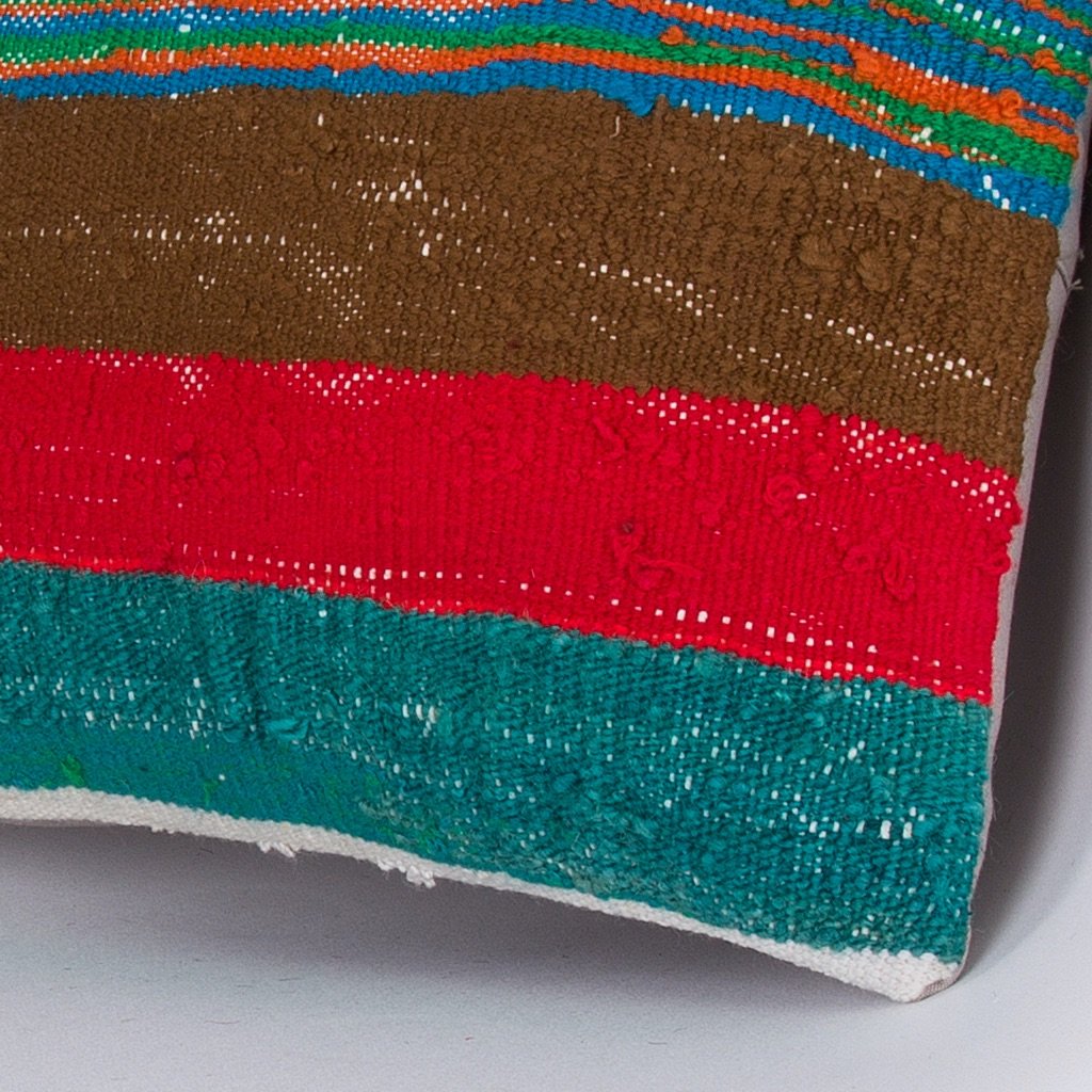 Contemporary_Multiple Color_Kilim Pillow Cover_16x16_Z1006_7311