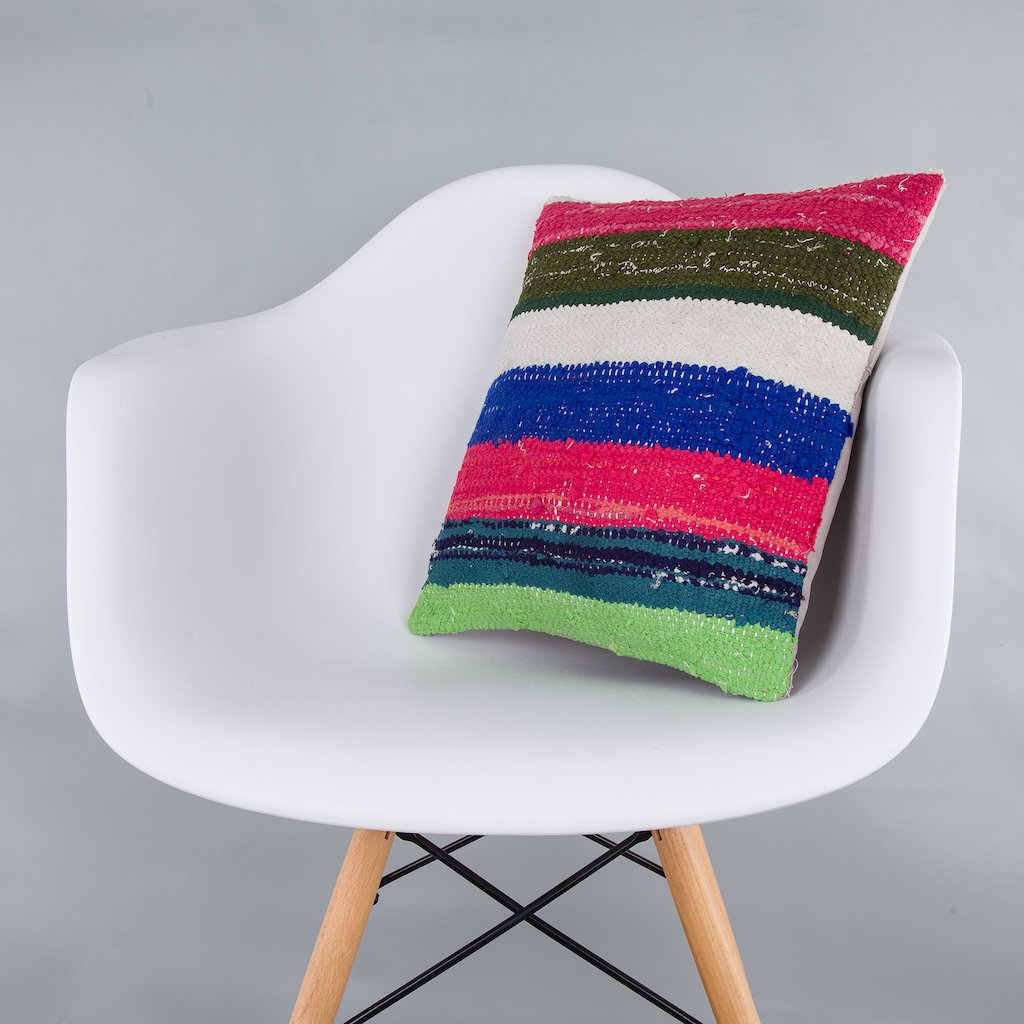 Contemporary_Multiple Color_Kilim Pillow Cover_16x16_Z1006_7391