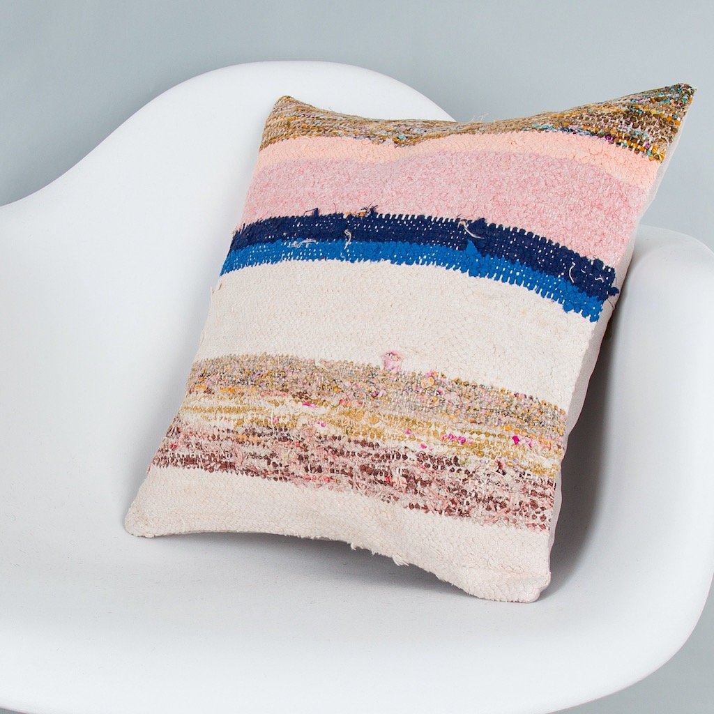 Contemporary_Multiple Color_Kilim Pillow Cover_16x16_Z1006_7468